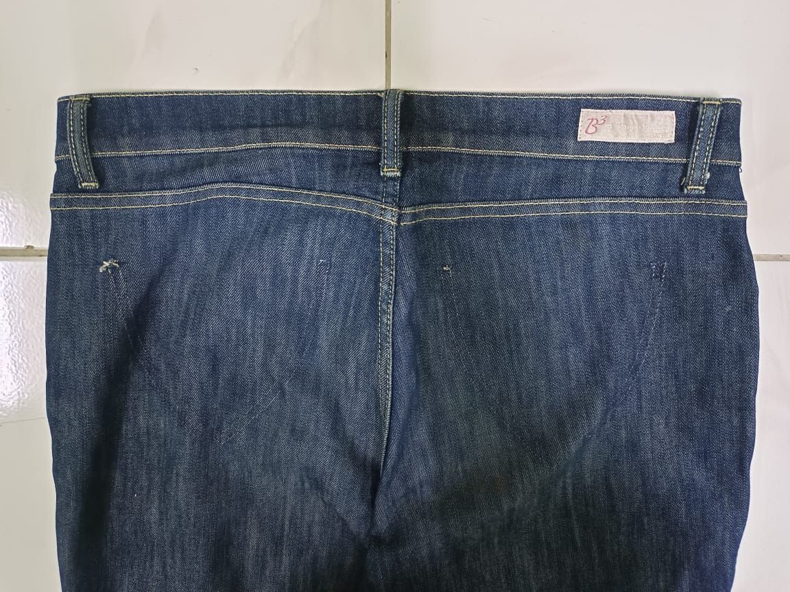 If Six Was Nine × Japanese Brand × Le Grande Bleu (L.G.B.) B3 B-Three Flare Customs Distressed Jeans Size 34" / US 12 / IT 48 - 3 Thumbnail