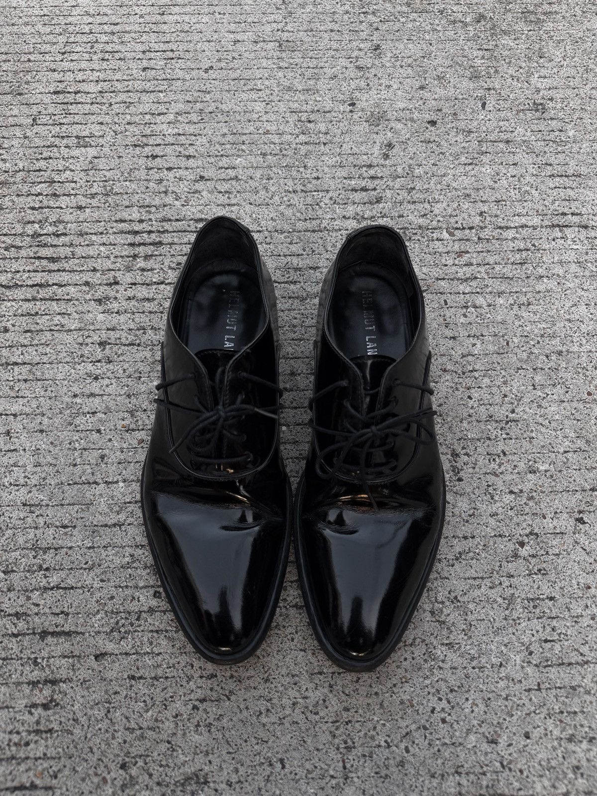 Helmut Lang Helmut Lang Patent Leather Derby Shoes Size US 6.5 / EU 39-40 - 5 Thumbnail