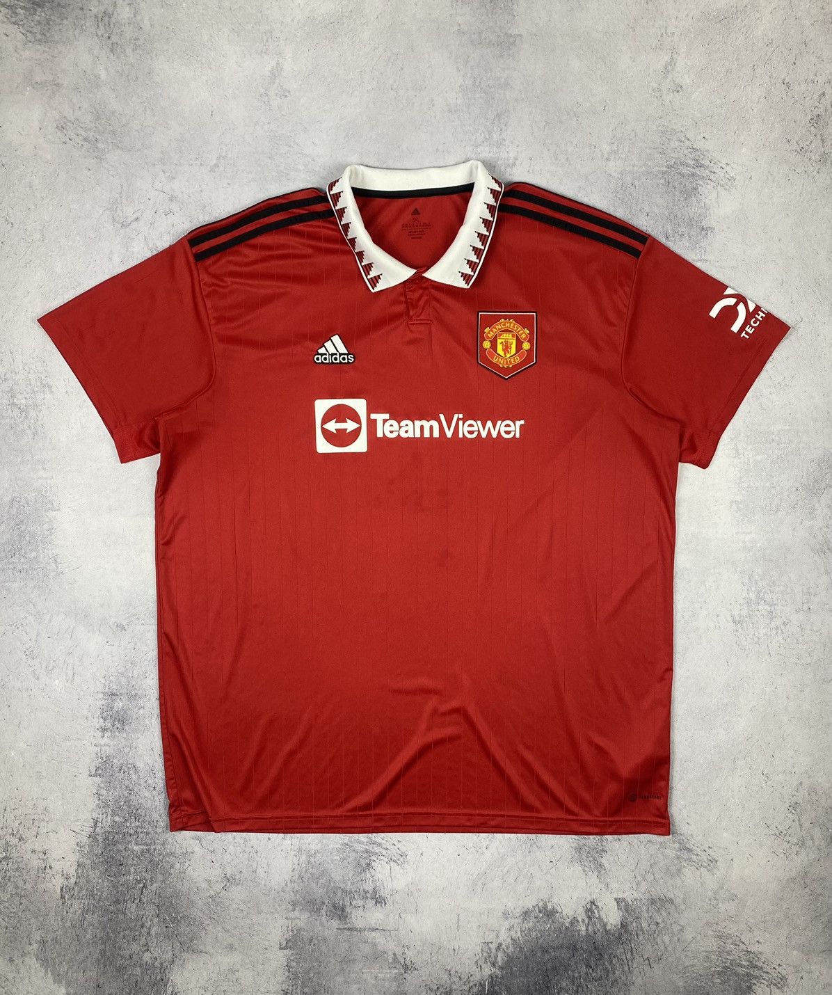 Adidas Adidas Manchester United 2022 - 2023 Soccer Jersey Size US XXL / EU 58 / 5 - 3 Thumbnail