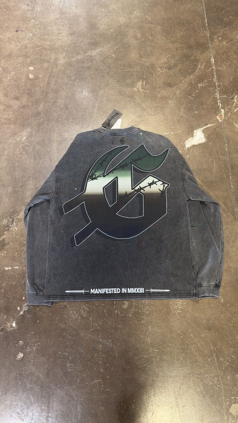 Godspeed Airstrike Long Sleeve Tee size Large Long Sleeve T Shirts