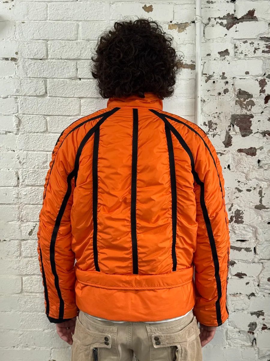 Dolce & Gabbana AW2003 Dolce & Gabbana Spatial Tactical Orange Puffer Jacket Size US M / EU 48-50 / 2 - 3 Thumbnail