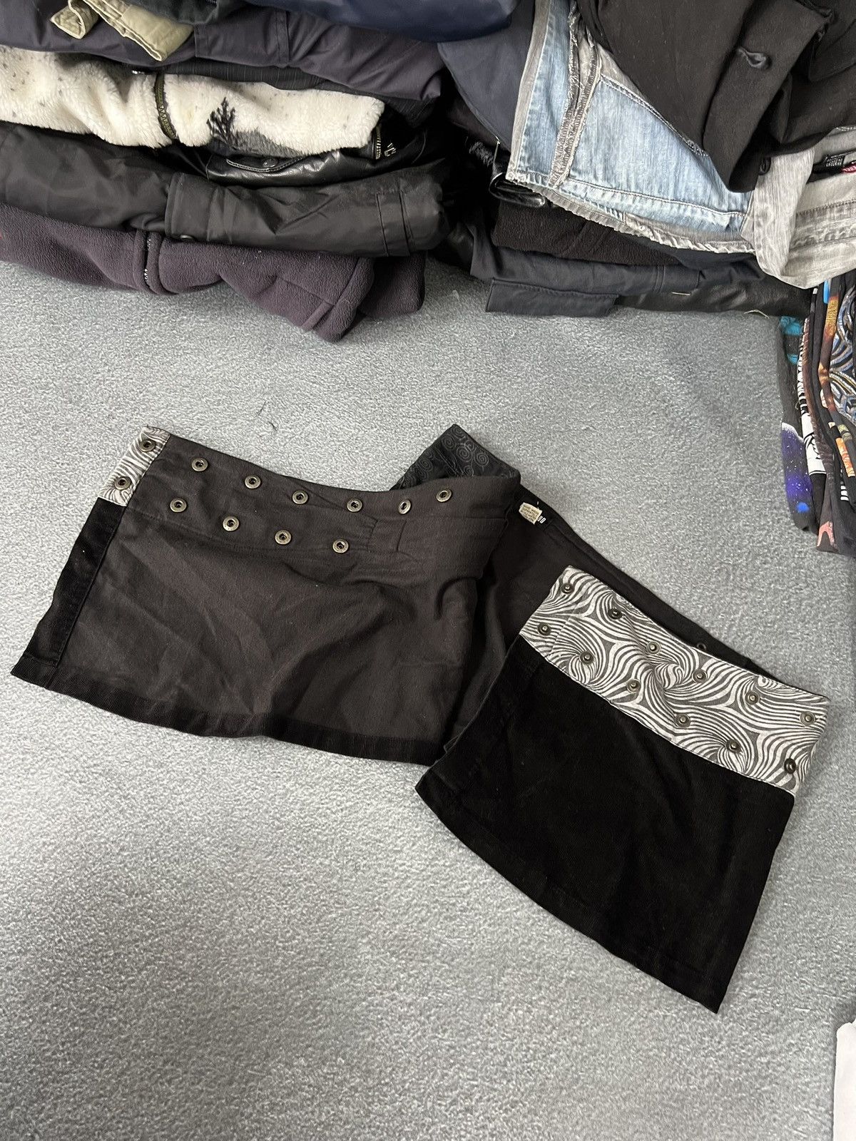 Japanese Brand VINTAGE COP.COPINE AVANT GARDE SKIRT Size 32" / US 10 / IT 46 - 5 Thumbnail
