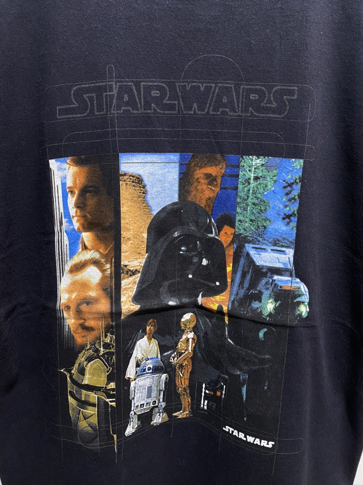 Star Wars Vintage star wars various cast members tshirt Size US M / EU 48-50 / 2 - 2 Thumbnail