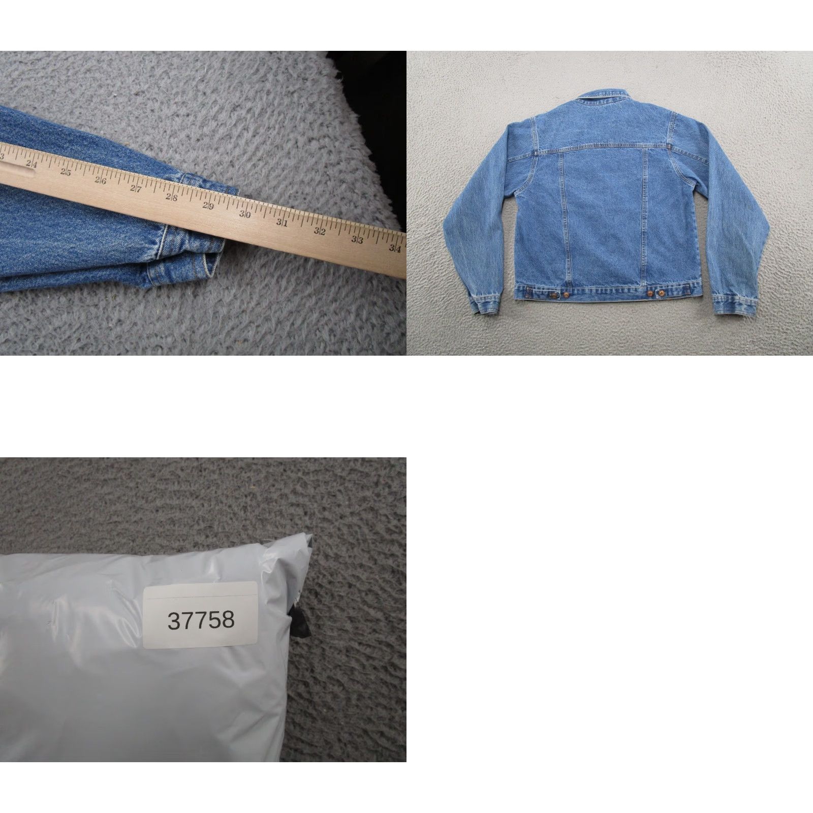 Vintage VINTAGE Laredo Western Denim Jacket Womens Size L Blue Trucker Size 36" / US 14 / IT 50 - 8 Thumbnail