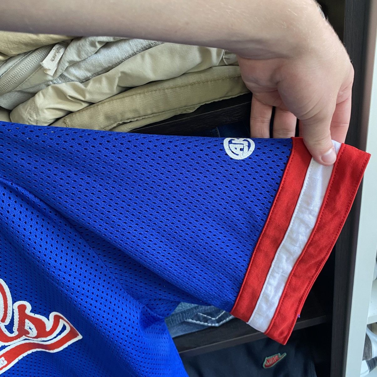 NFL Vintage Rebels Target Marine Athletic Knit Big Logo 90’s tee Size US XL / EU 56 / 4 - 6 Thumbnail