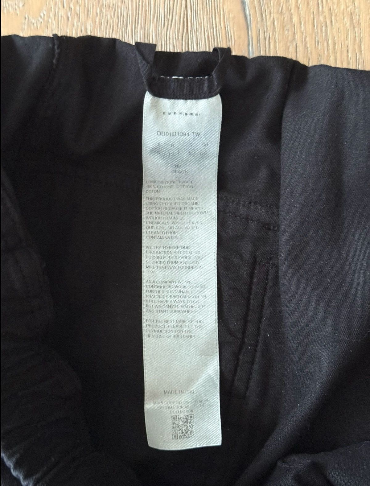 Rick Owens Rick Owens DRKSHDW SS21 Creatch Wide Black Cargo Pants Size US 32 / EU 48 - 6 Thumbnail