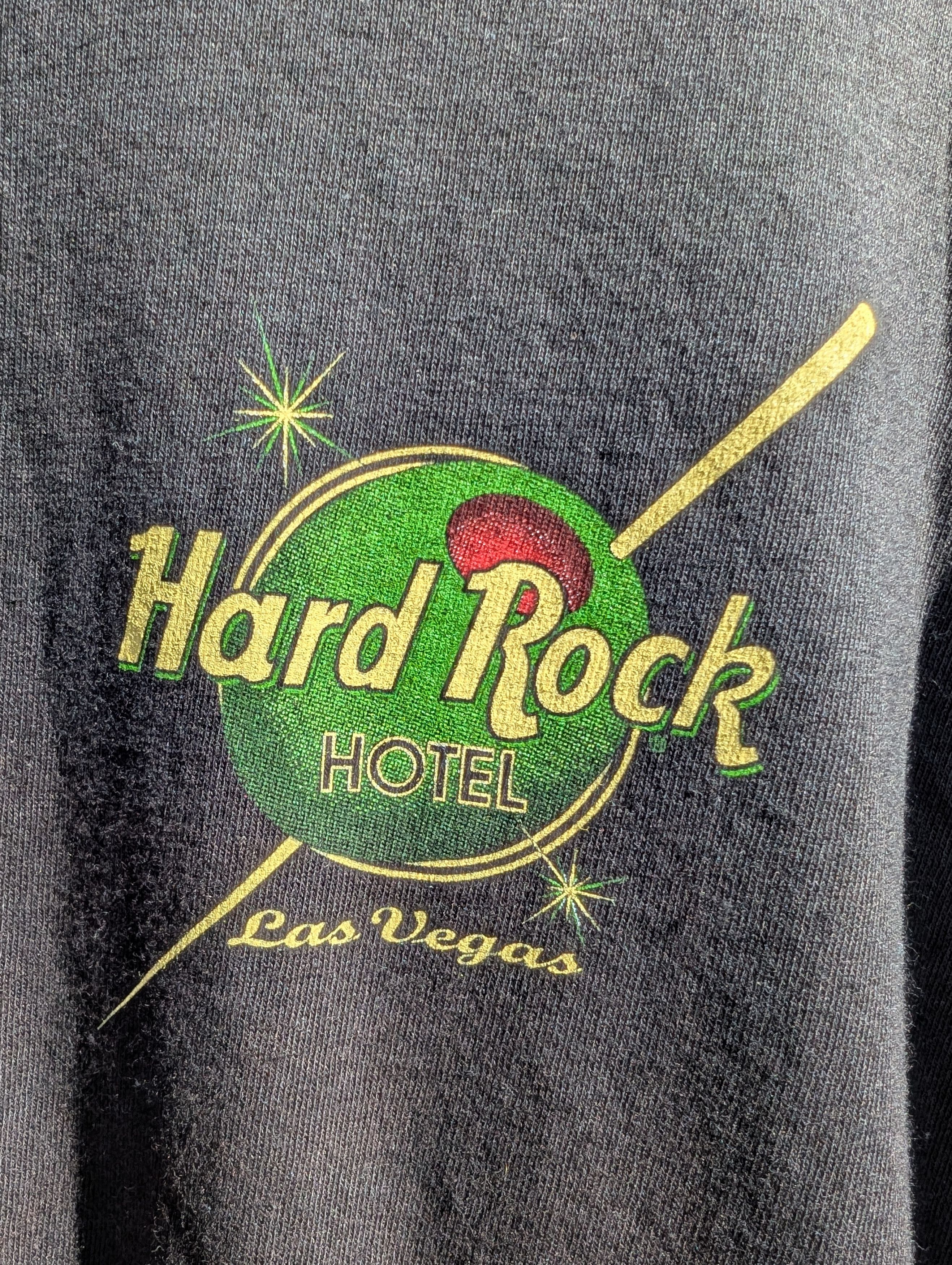 Hard Rock Cafe × Vintage Vintage 90s Hard Rock Hotel Las Vegas Single Stitch T-Shirt Size US XL / EU 56 / 4 - 3 Thumbnail