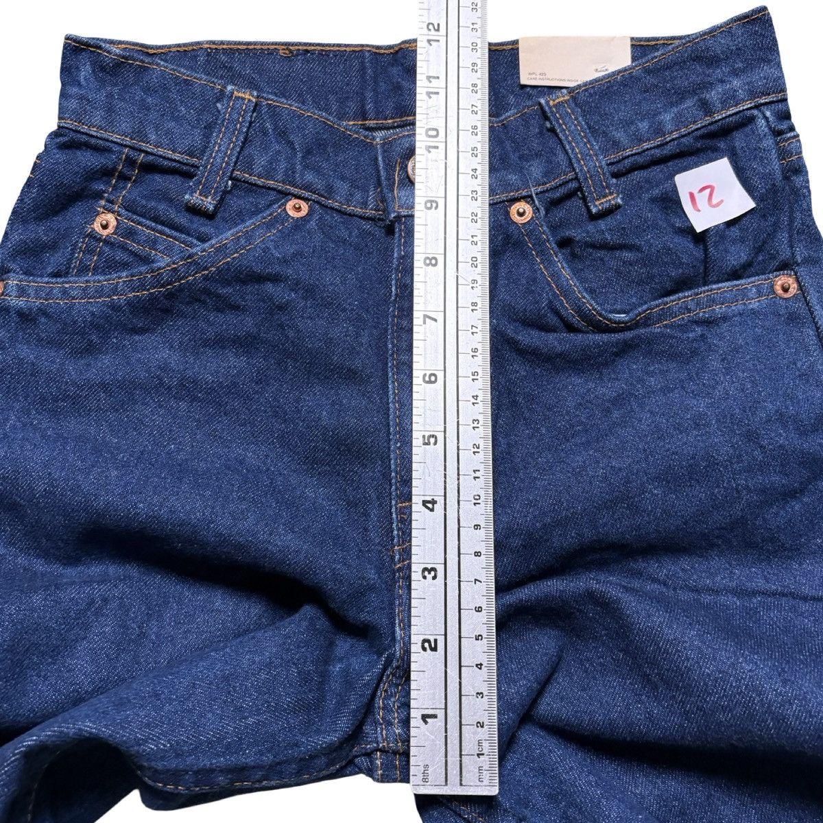 Levi's Vintage 80's Levi's 705 Student Straight Leg Jeans 26x29 NOS Size 26" / US 2 / IT 38 - 5 Thumbnail