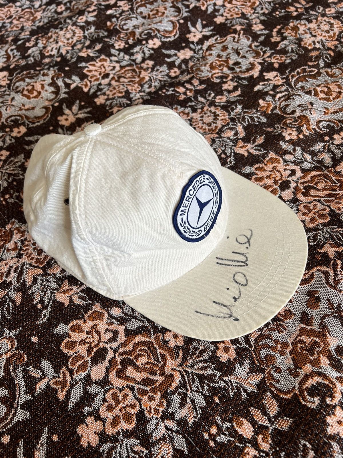 Beauty Beast × Mercedes-Benz × Vintage Vintage Mercedes Benz Logo Cap Hat Streetwear Size ONE SIZE - 2 Thumbnail