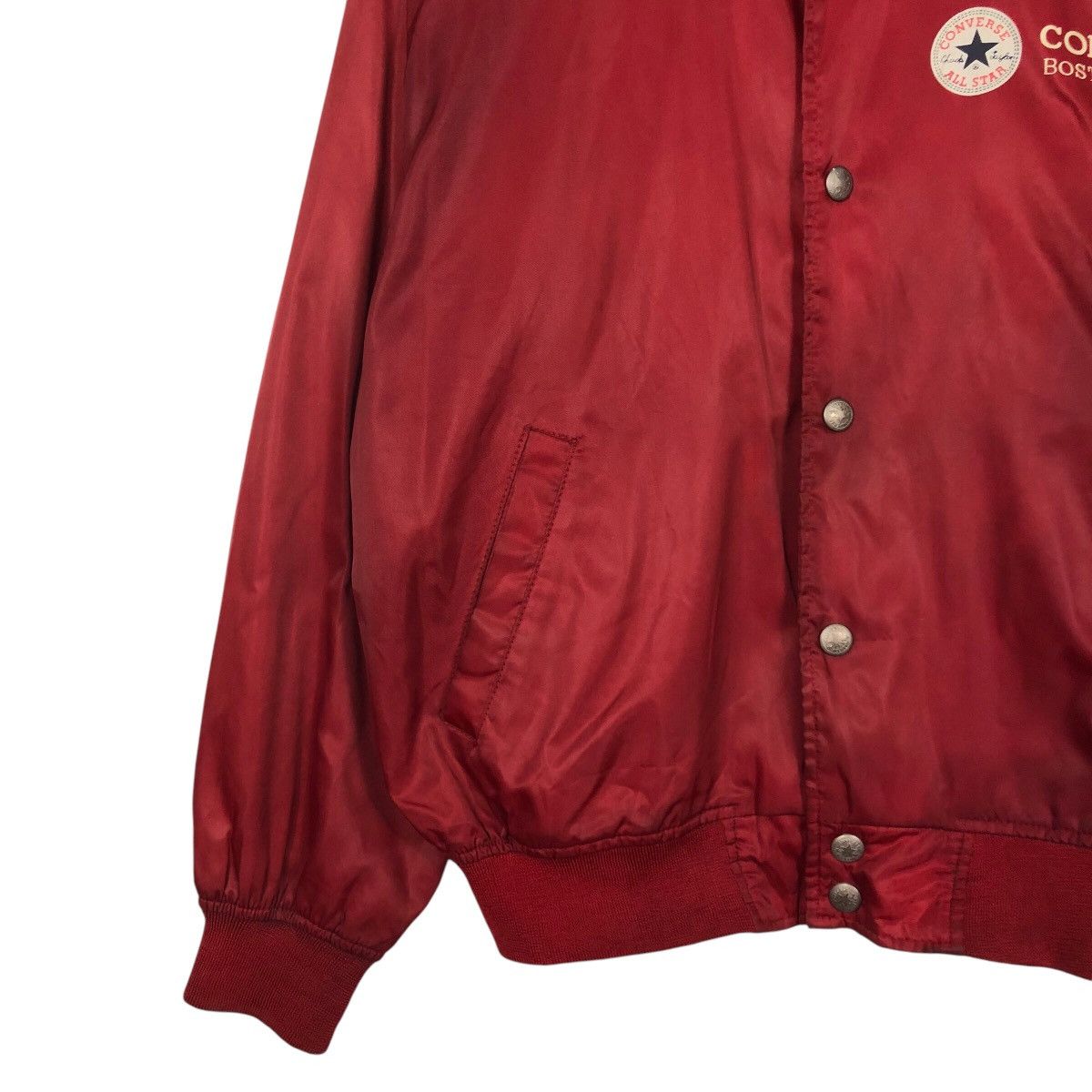 Japanese Brand 📌Vintage Bomber Jacket Converse All Star Boston Mass Usa Size US M / EU 48-50 / 2 - 6 Thumbnail
