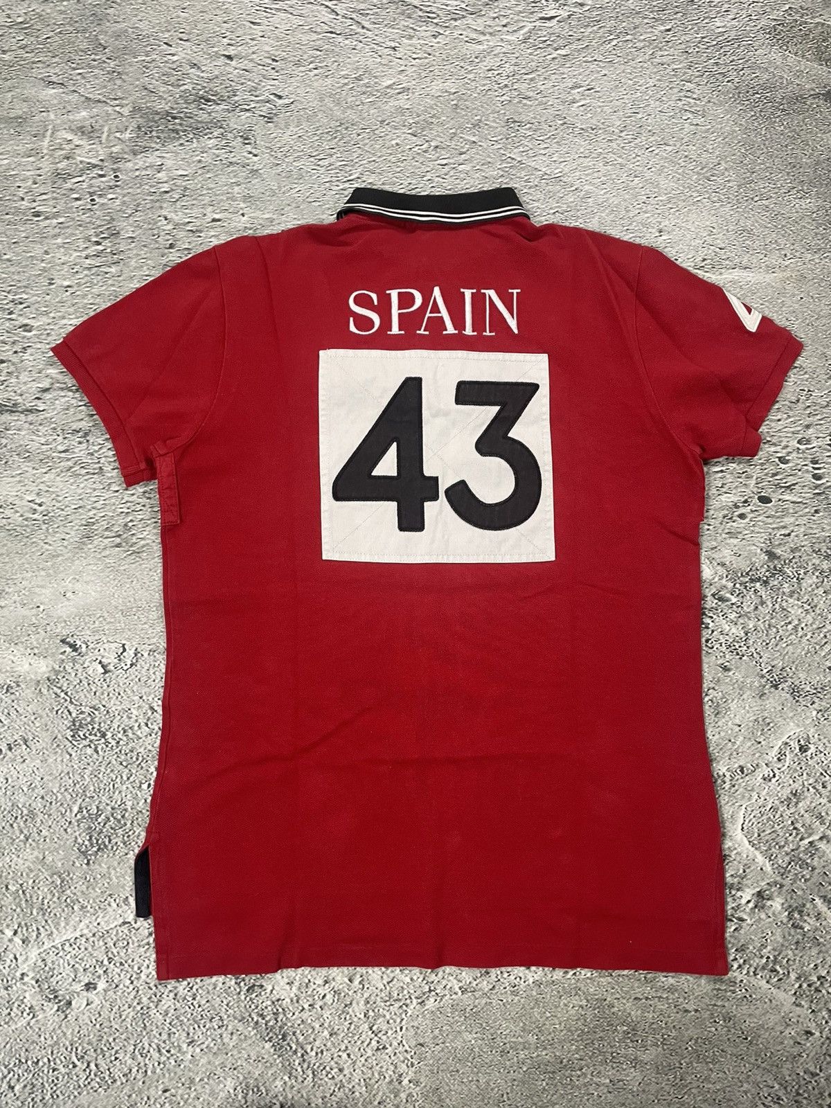 Ralph Lauren Chief Keef Polo Ralph Lauren Spain vintage red big pony Size US M / EU 48-50 / 2 - 6 Thumbnail