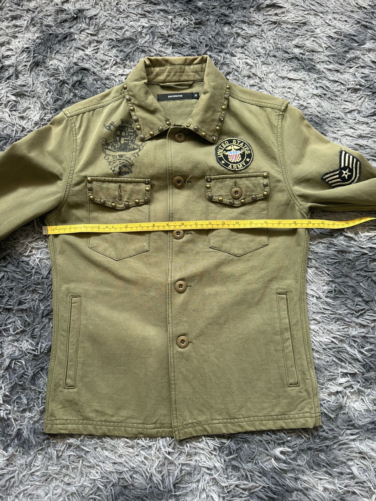 JACKROSE 00's JACKROSE Japan studded collar jacket Size US M / EU 48-50 / 2 - 10 Thumbnail