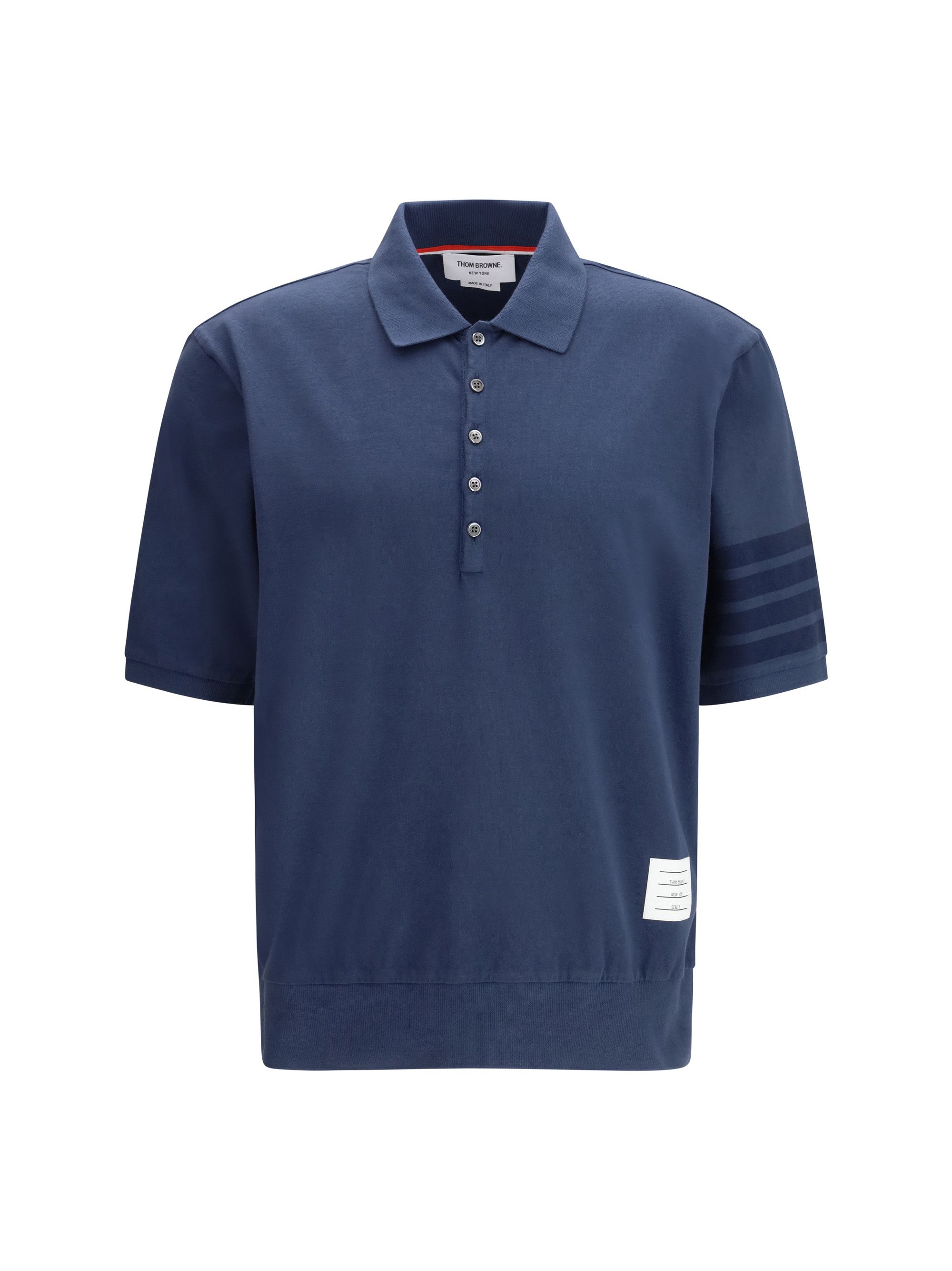 Thom Browne Cotton Polo Shirt Size US S / EU 44-46 / 1 - 1 Thumbnail