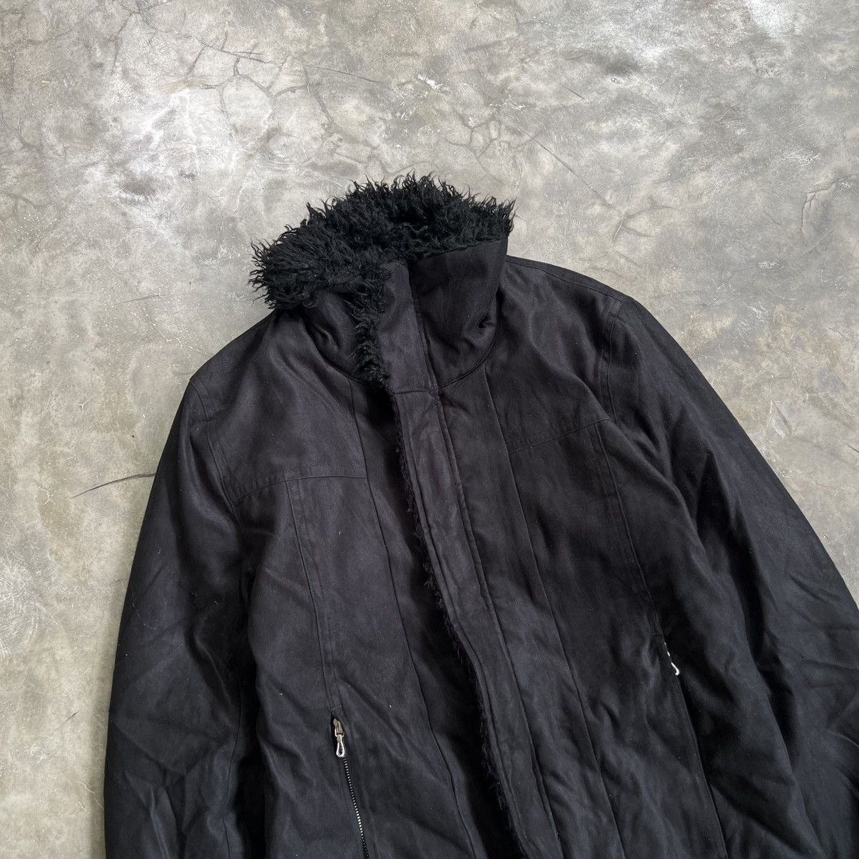 Japanese Brand Paranoid 14th Addiction Style Fur Faux Zip Jacket Size US M / EU 48-50 / 2 - 5 Thumbnail