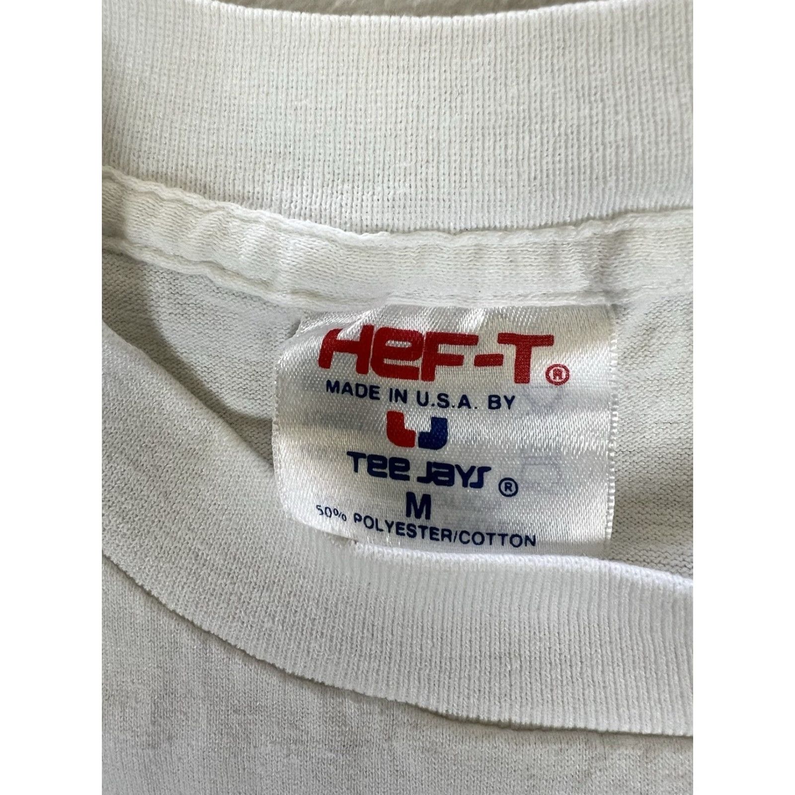 Vintage VINTAGE M & M San Francisco Marathon Shirt T-Shirt Long Sleeve Crew Neck Men M USA Made White Cotton 90s City Sports USA Size US M / EU 48-50 / 2 - 3 Thumbnail