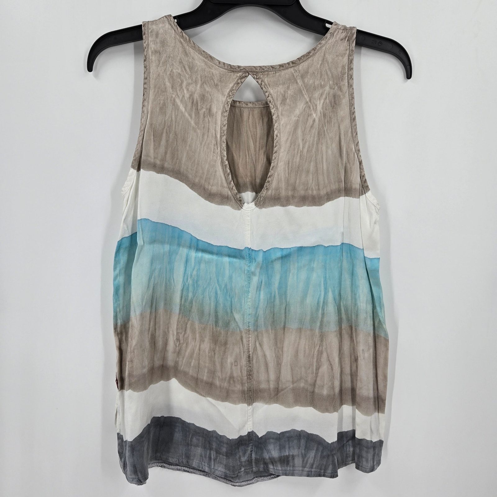 Hard Tail Hard Tail Forever Tye Dye Sleeveless Tank with Rear Keyhole Size S / US 4 / IT 40 - 2 Thumbnail