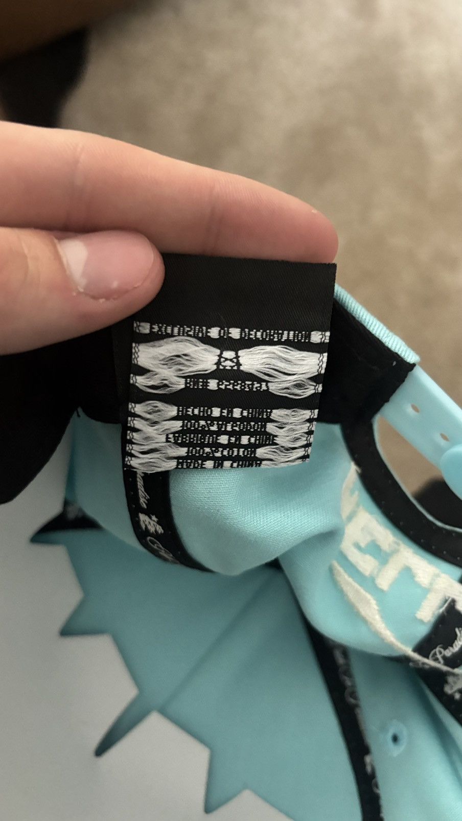 HELLSTAR Hellstar Studios OG Logo Baby Blue Snapback Size ONE SIZE - 5 Thumbnail