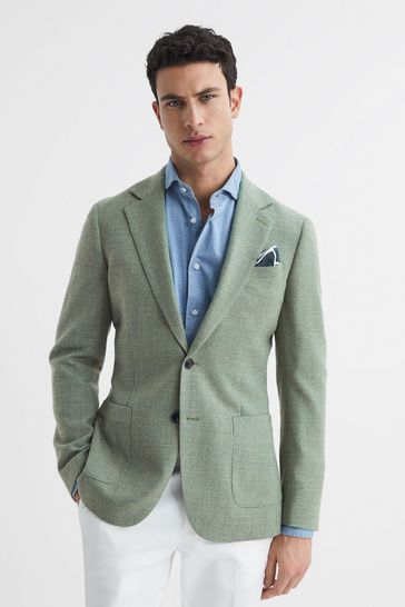 Reiss Sage Reiss Wool Blend Blazer 38 Attire Size 38R - 8 Thumbnail