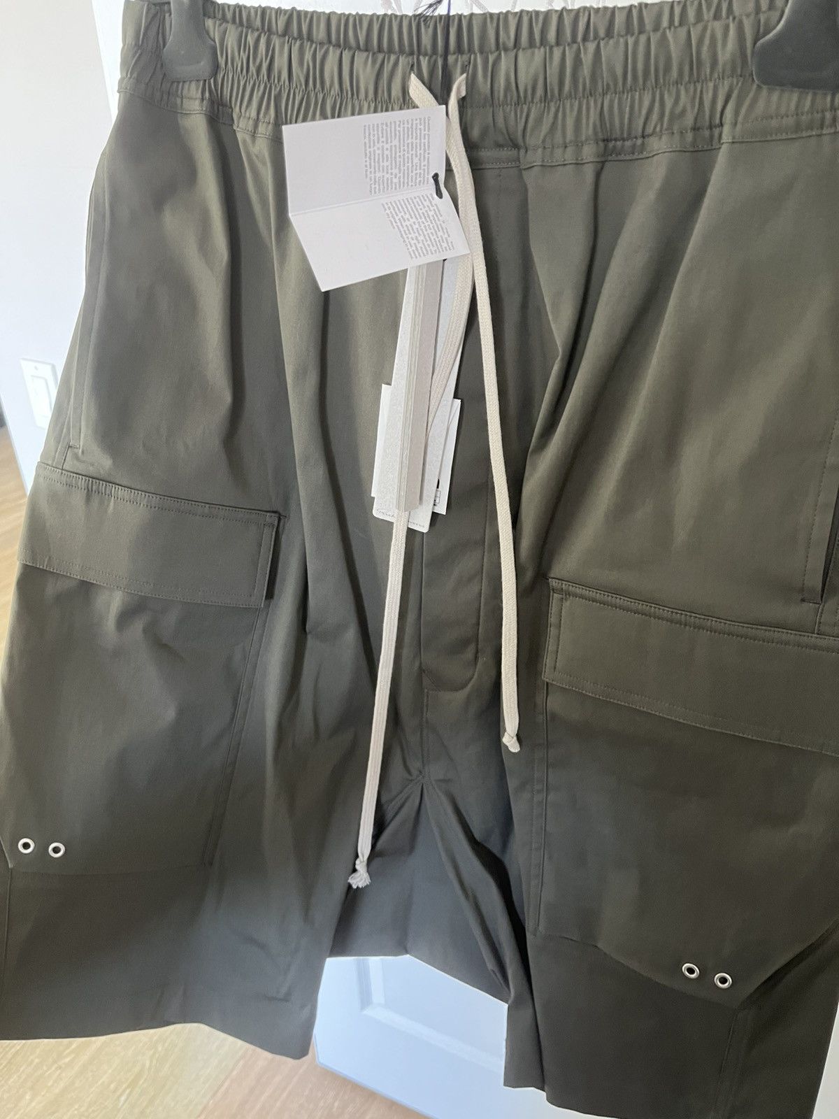 RICK OWENS CARGO SHORTS