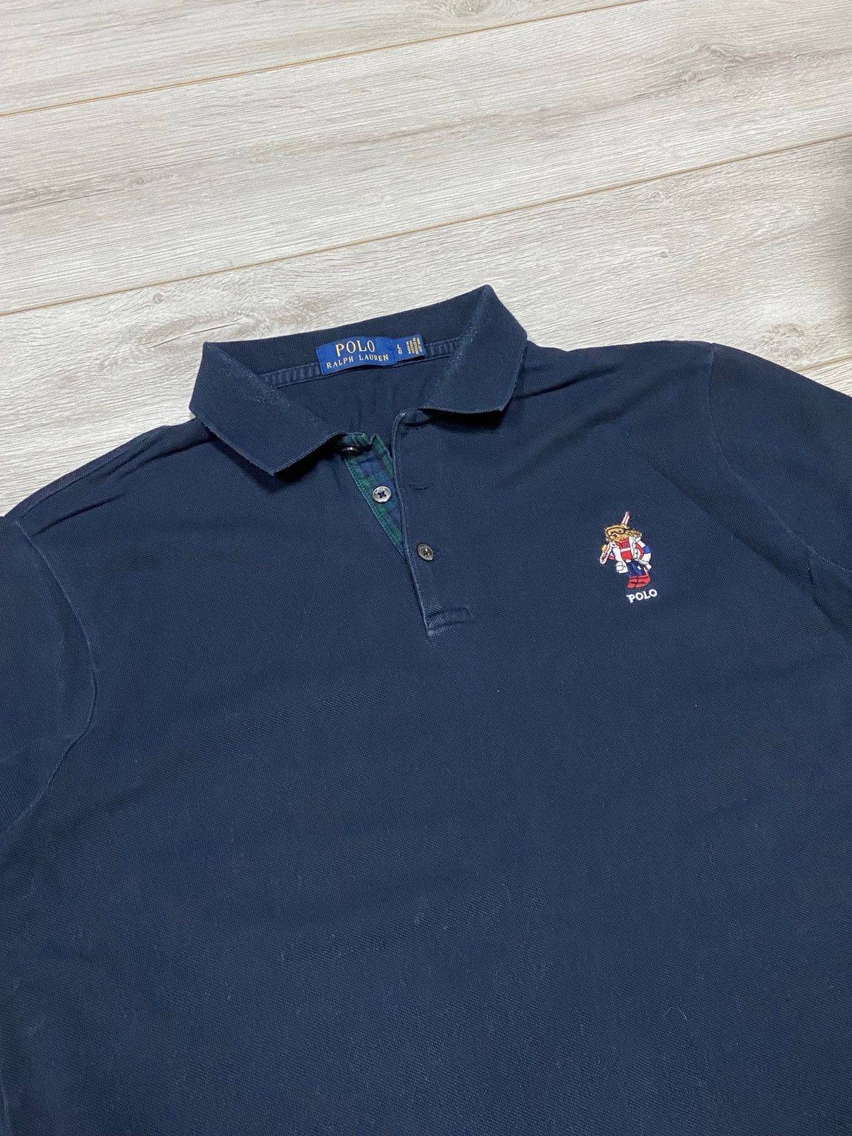Polo Ralph Lauren POLO Bear Ralph Lauren vintage polo shirt Size US L / EU 52-54 / 3 - 1 Thumbnail