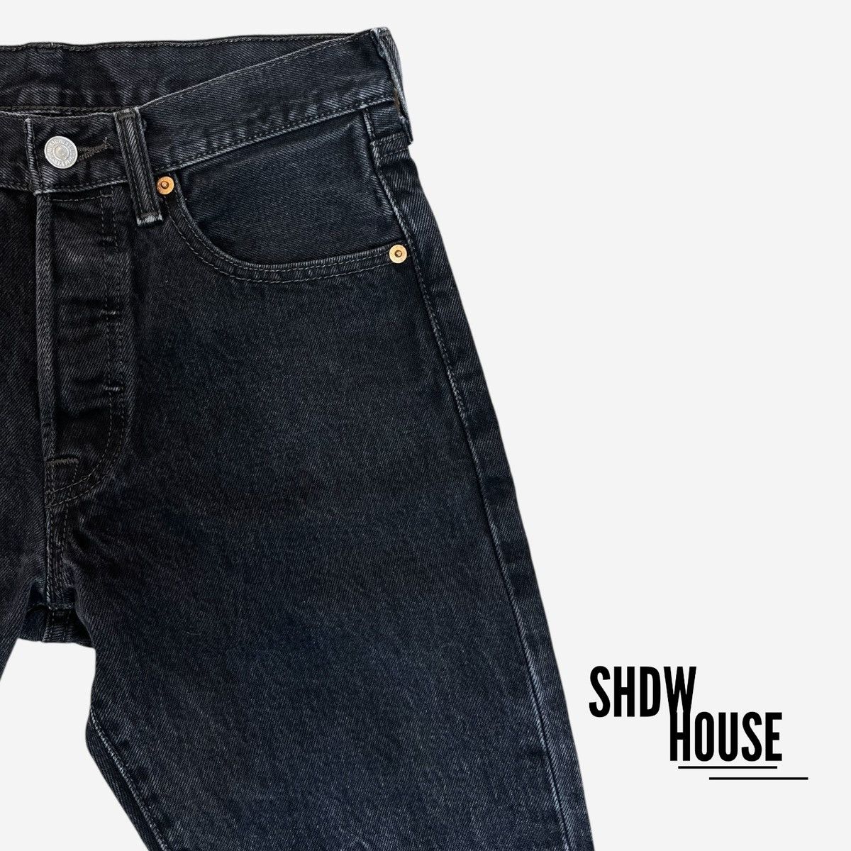 Levi's Levi Strauss & Co 501’s in Black Size US 28 / EU 44 - 3 Thumbnail
