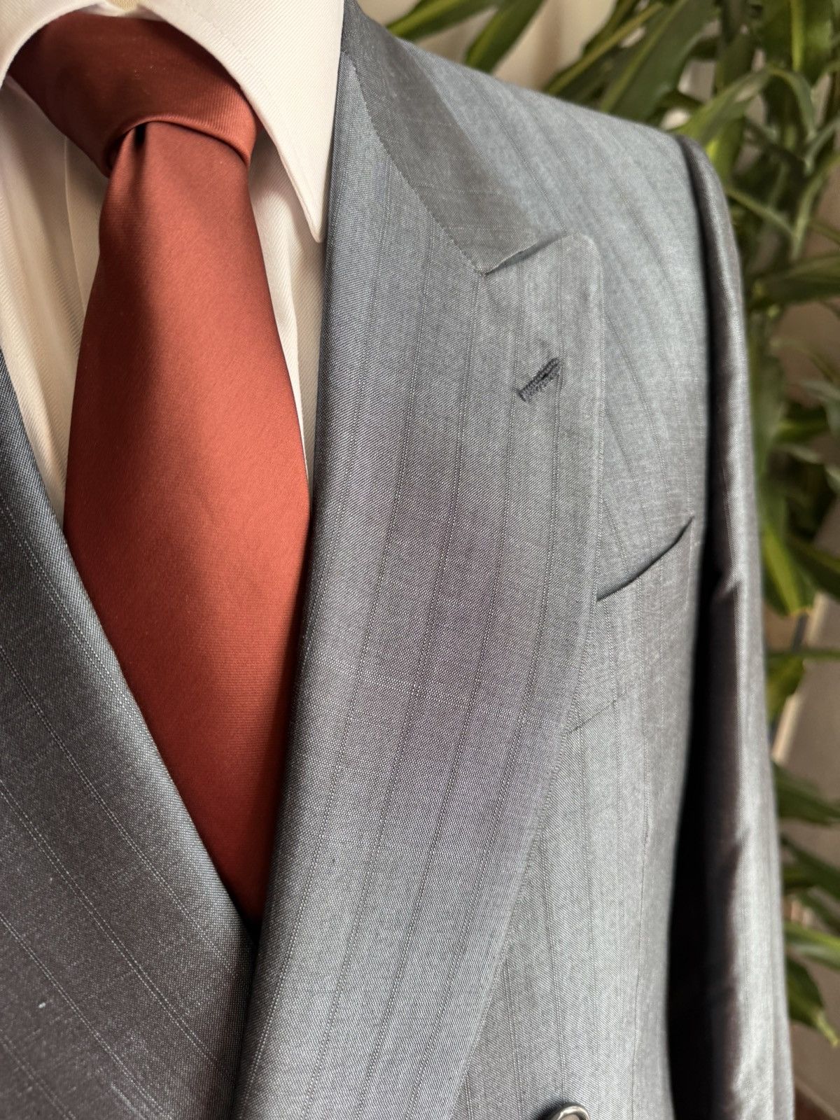Ermenegildo Zegna Ermenegildo Zegna grey suit 48 Size 48R - 3 Thumbnail