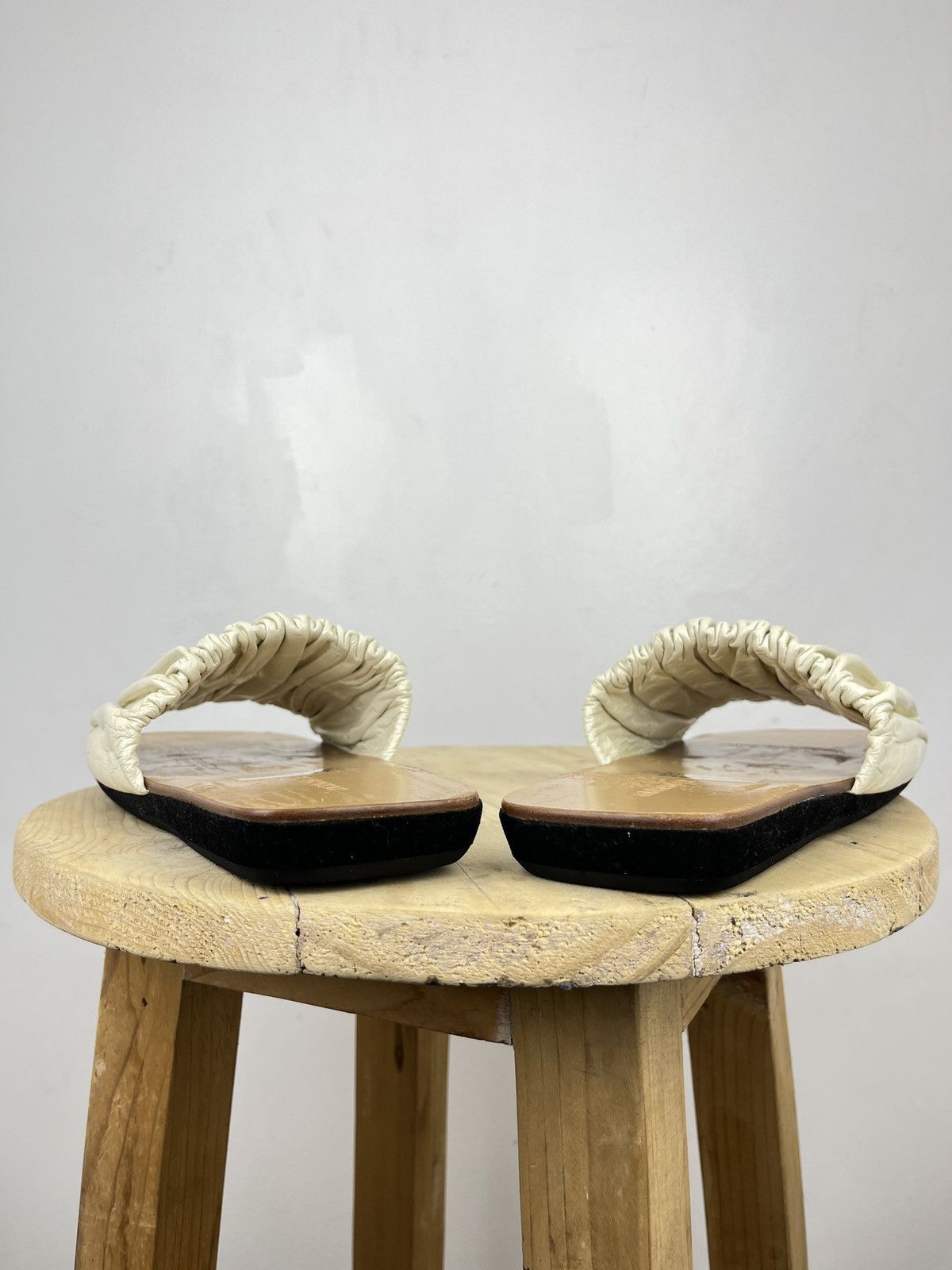 Jil Sander Gathered Sandals Size US 9 / IT 39 - 5 Thumbnail
