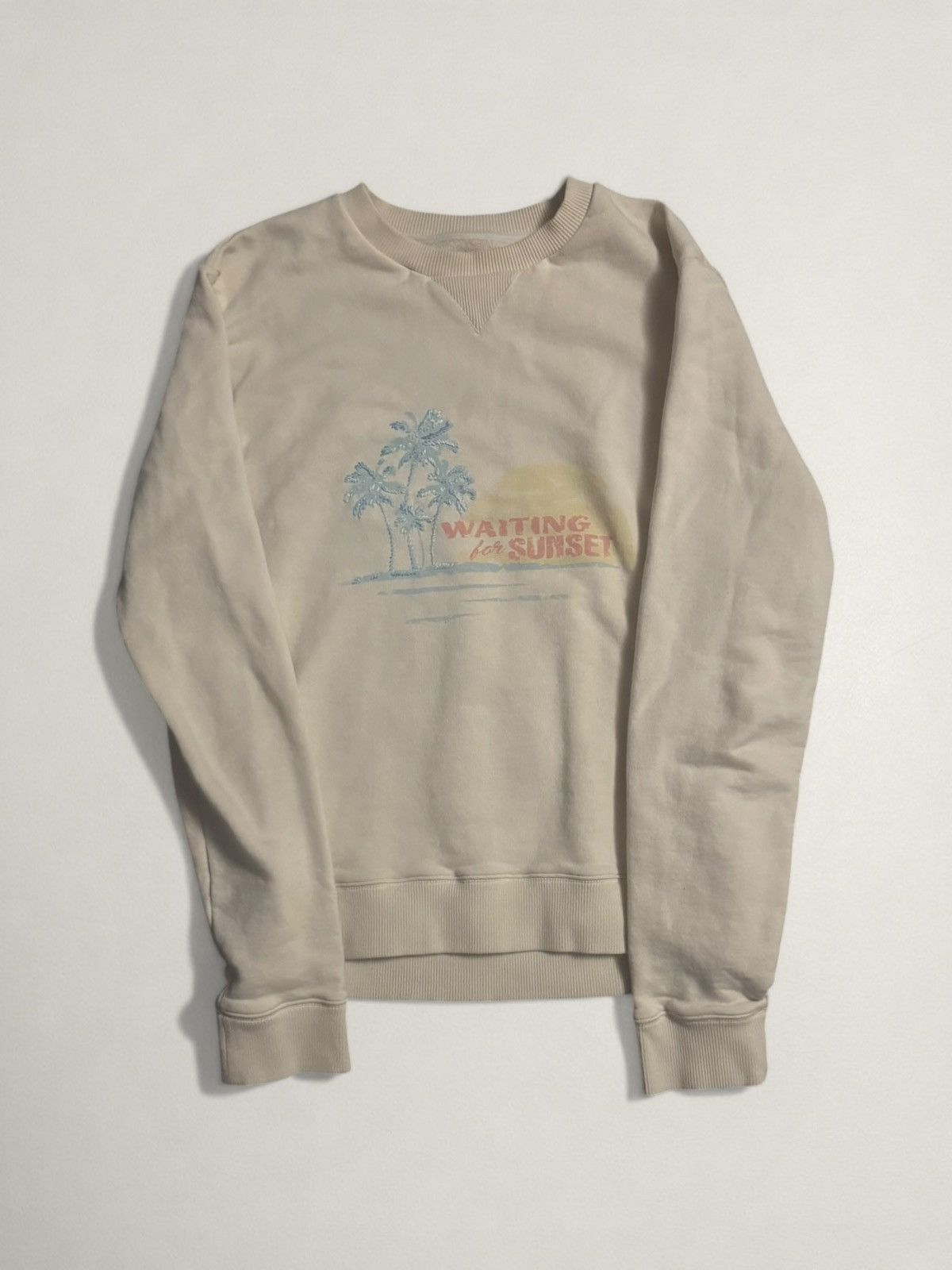 Saint Laurent Paris Saint Laurent Paris waiting for sunset sweater Size US M / EU 48-50 / 2 - 2 Thumbnail