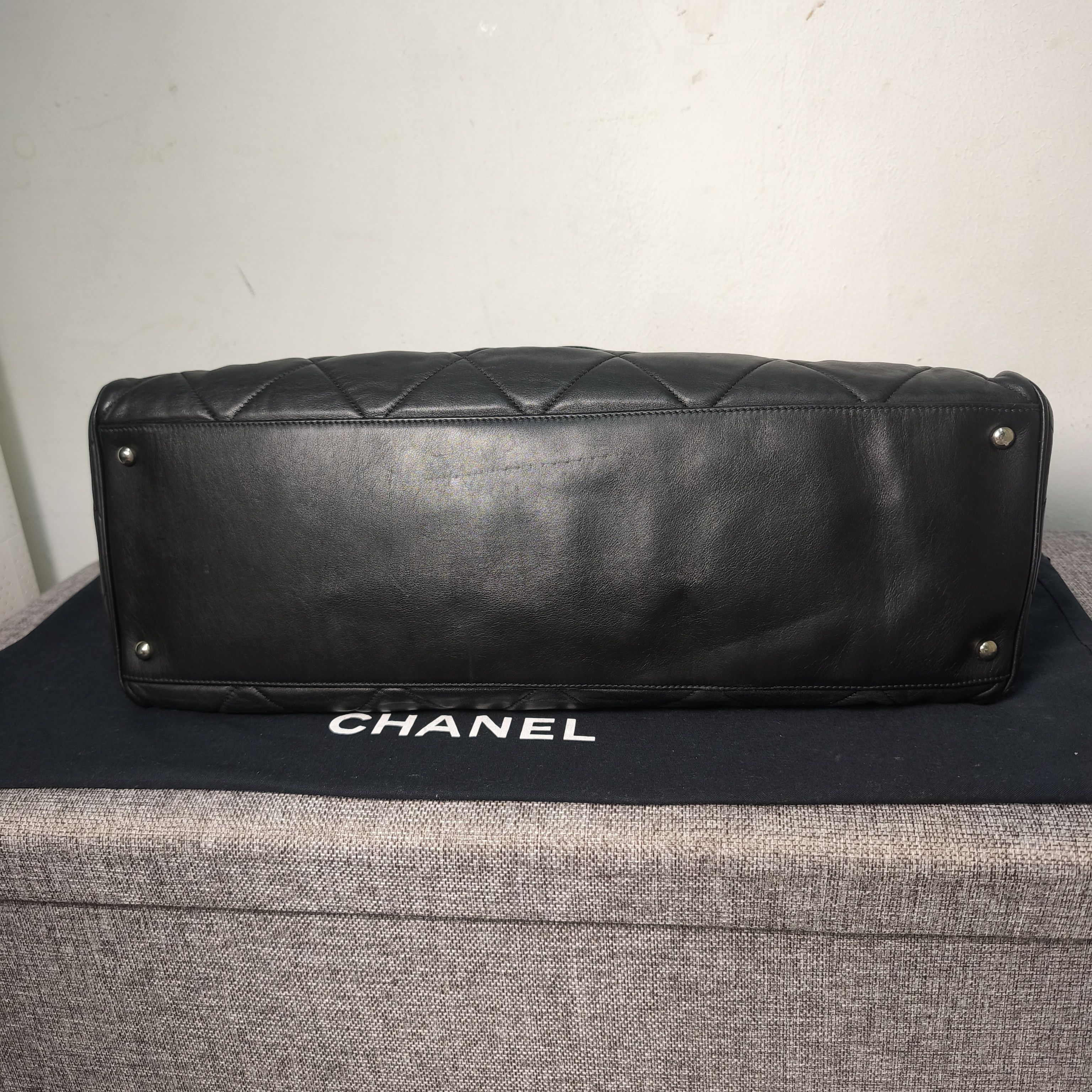 Chanel Chanel 2008 Vintage East West Expandable Strap Tote Size ONE SIZE - 7 Thumbnail