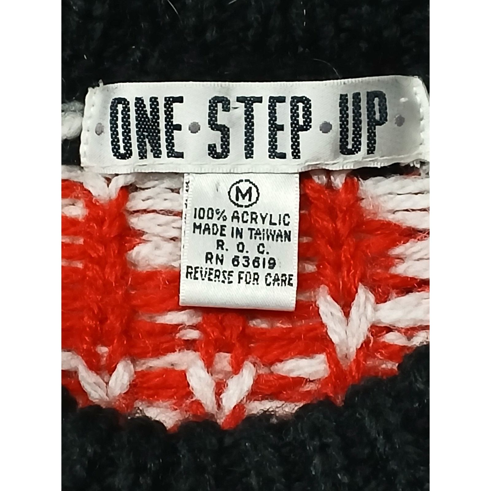 Other One Step Up (Medium) Multicolor Crew Neck Ugly Xmas Sweater Size M / US 6-8 / IT 42-44 - 5 Thumbnail