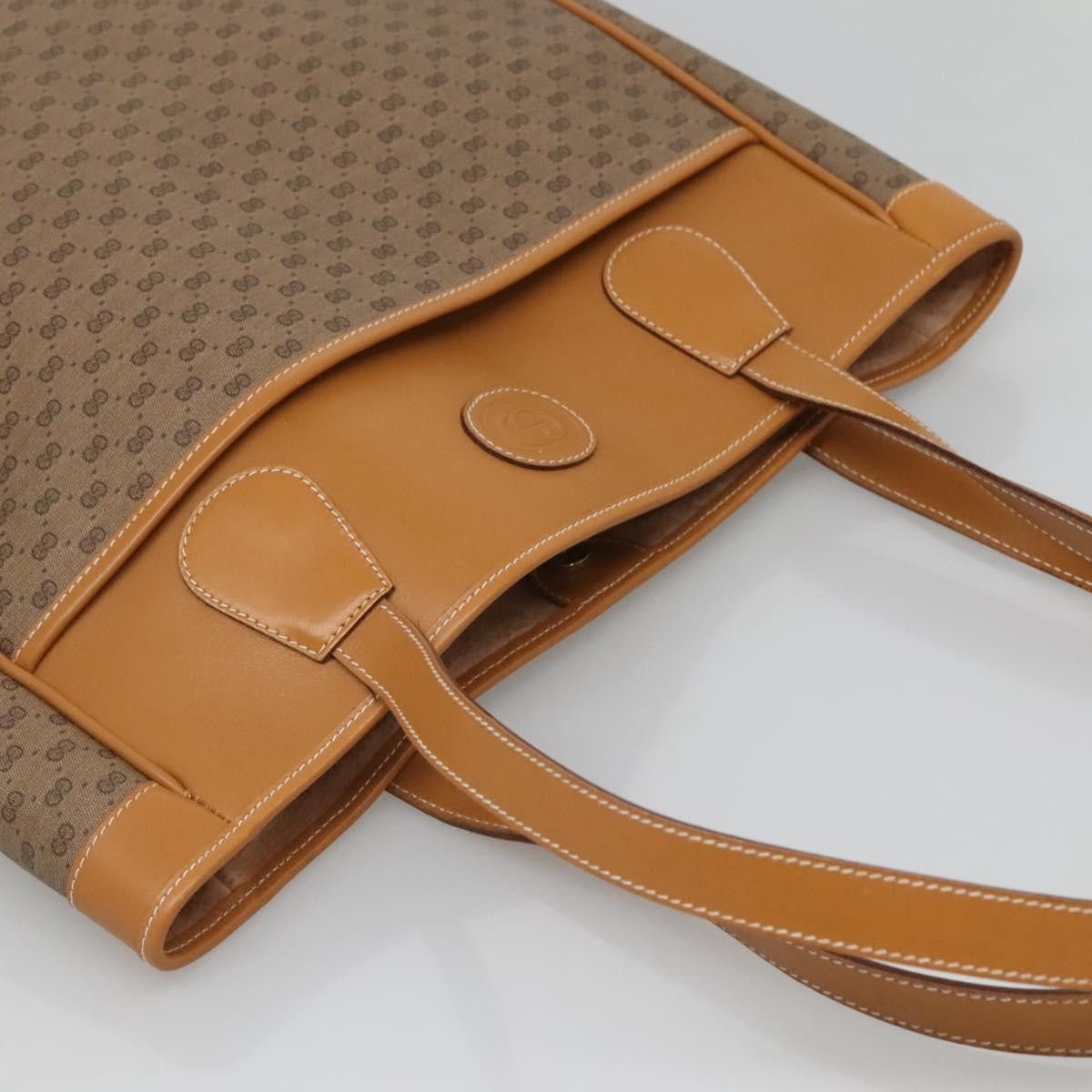 Gucci GUCCI Micro GG Supreme Tote Bag Pvc Beige Gold 002 39 002 39 Size ONE SIZE - 6 Thumbnail
