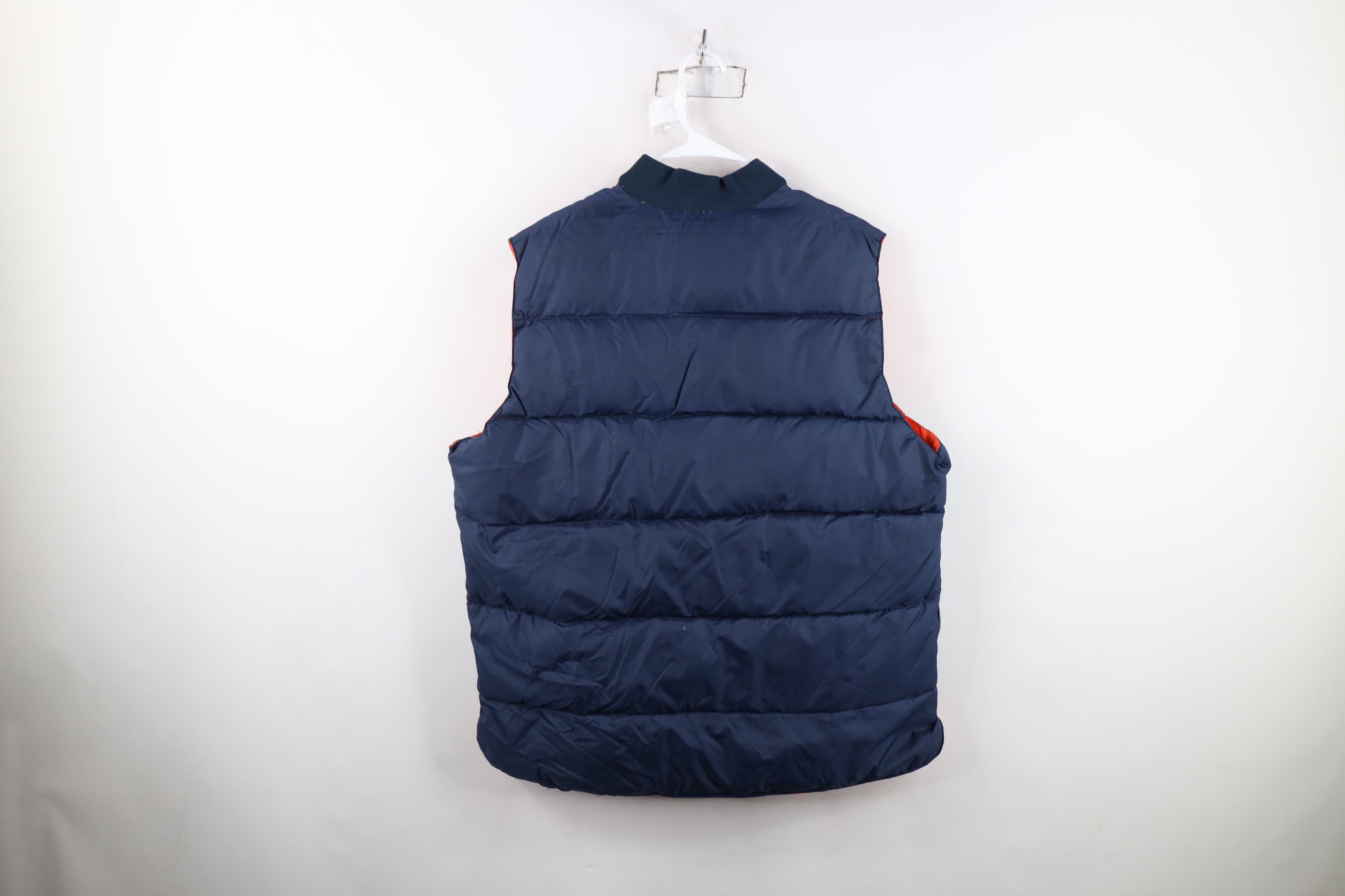 Vintage Vintage 70s Streetwear Reversible Puffer Vest Jacket Size US XL / EU 56 / 4 - 9 Thumbnail