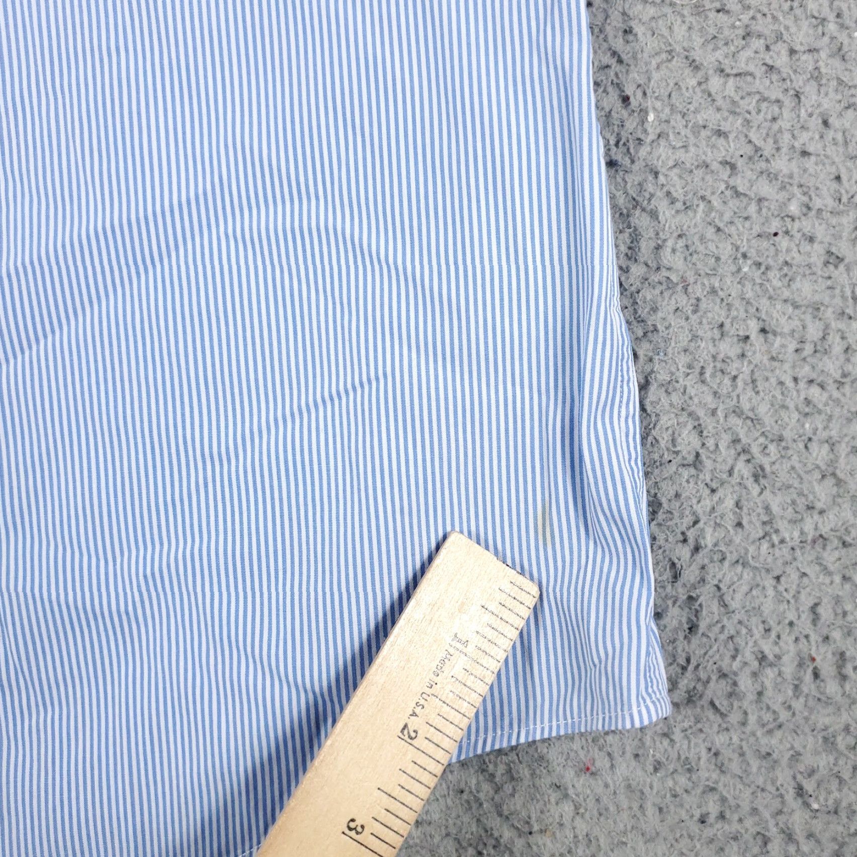 Tommy Hilfiger Tommy Hilfiger Shirt Mens XL Blue Striped Button-Up Long Sleeve Casual Classic Modern Preppy Size US XL / EU 56 / 4 - 3 Thumbnail