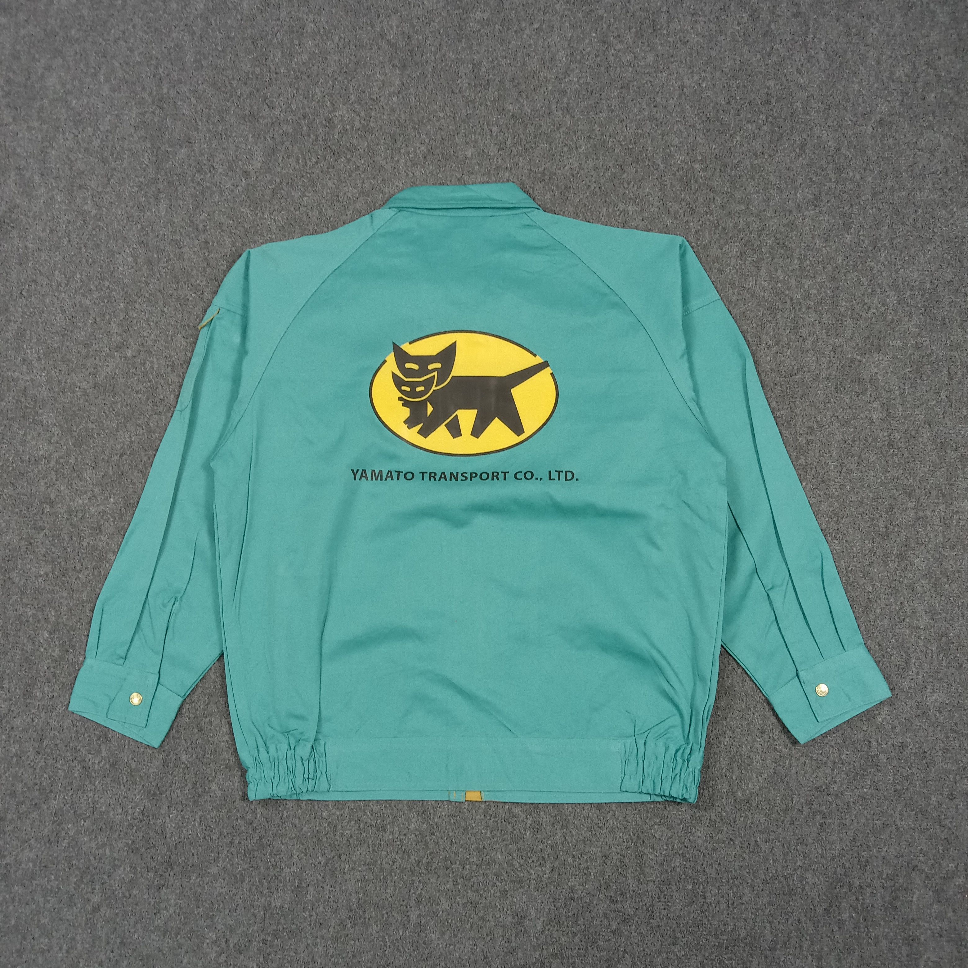 Japanese Brand Yamato Transport Japanese Custom Uniform Jacket C283N13 Size US M / EU 48-50 / 2 - 1 Thumbnail