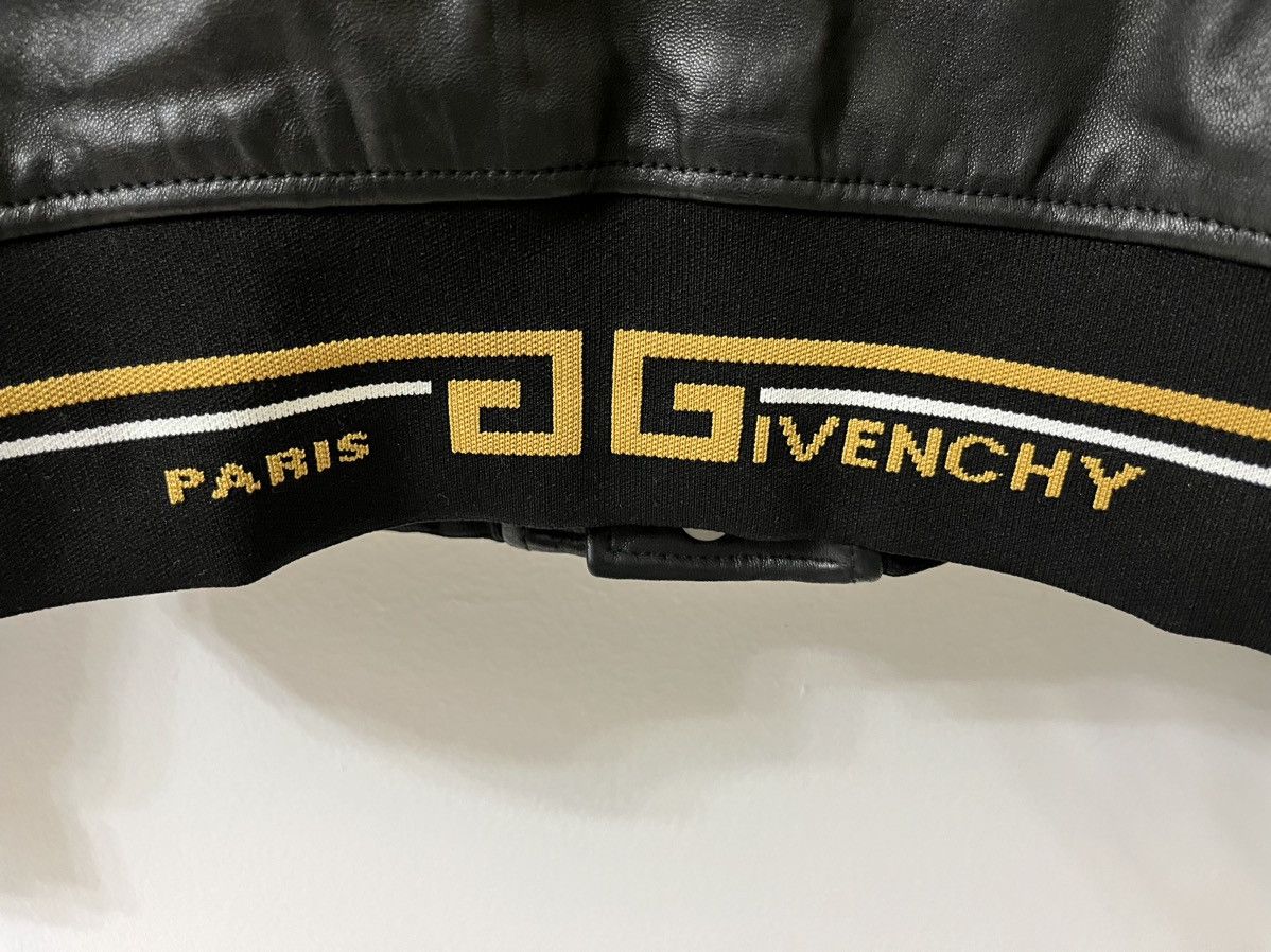 Givenchy Amazing! Monogram 4G $5k Varsity Teddy Leather Bomber Jacket Size US L / EU 52-54 / 3 - 3 Thumbnail