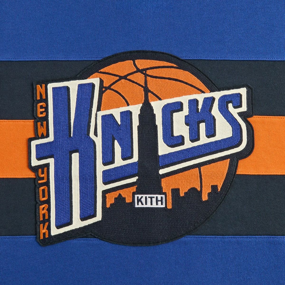 Kith Kith for the New York Knicks Ball Nelson Collared Pullover Size US XXL / EU 58 / 5 - 4 Thumbnail