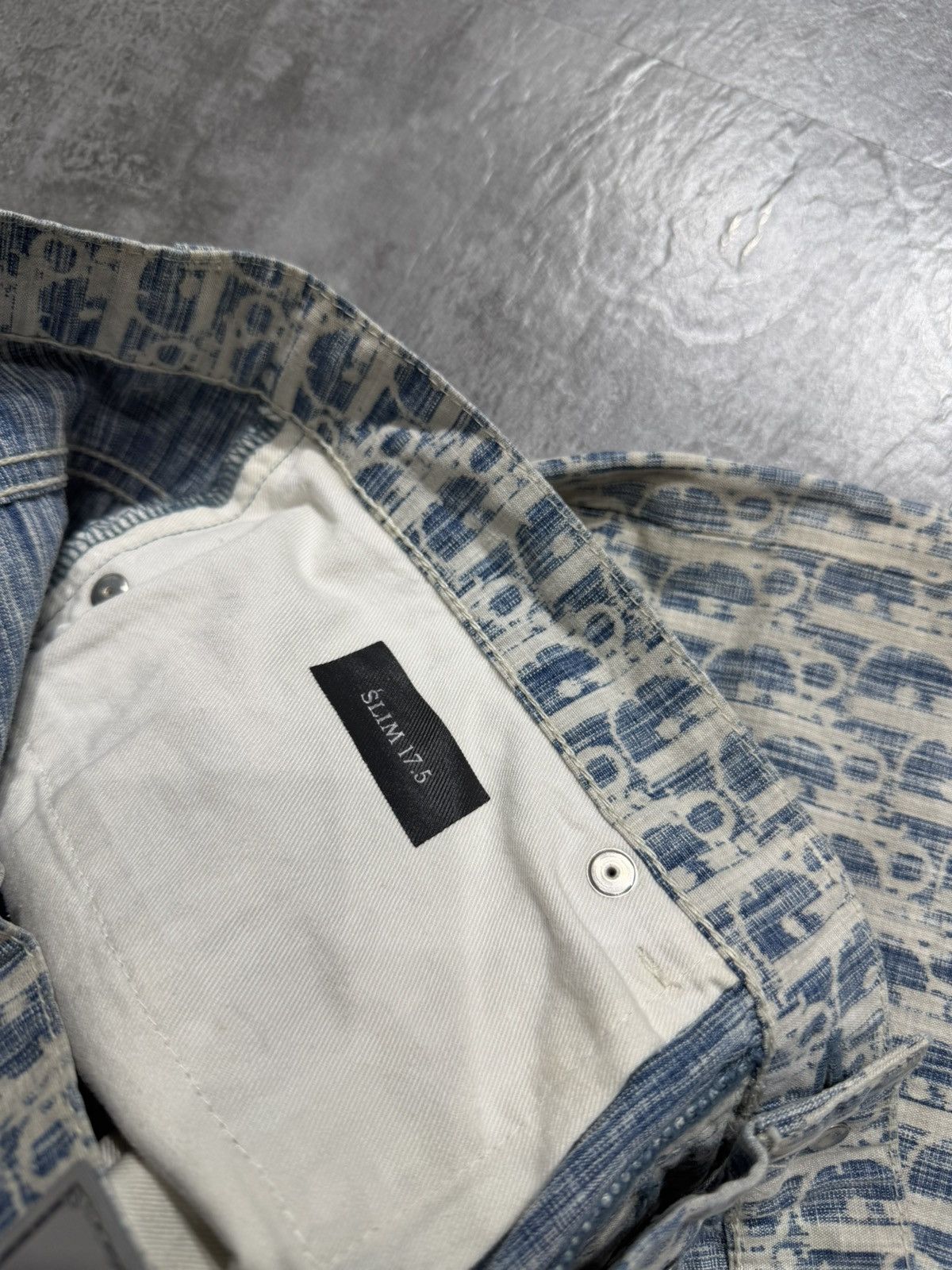 Dior Dior Oblique Slim-fit Jeans Size US 32 / EU 48 - 7 Thumbnail