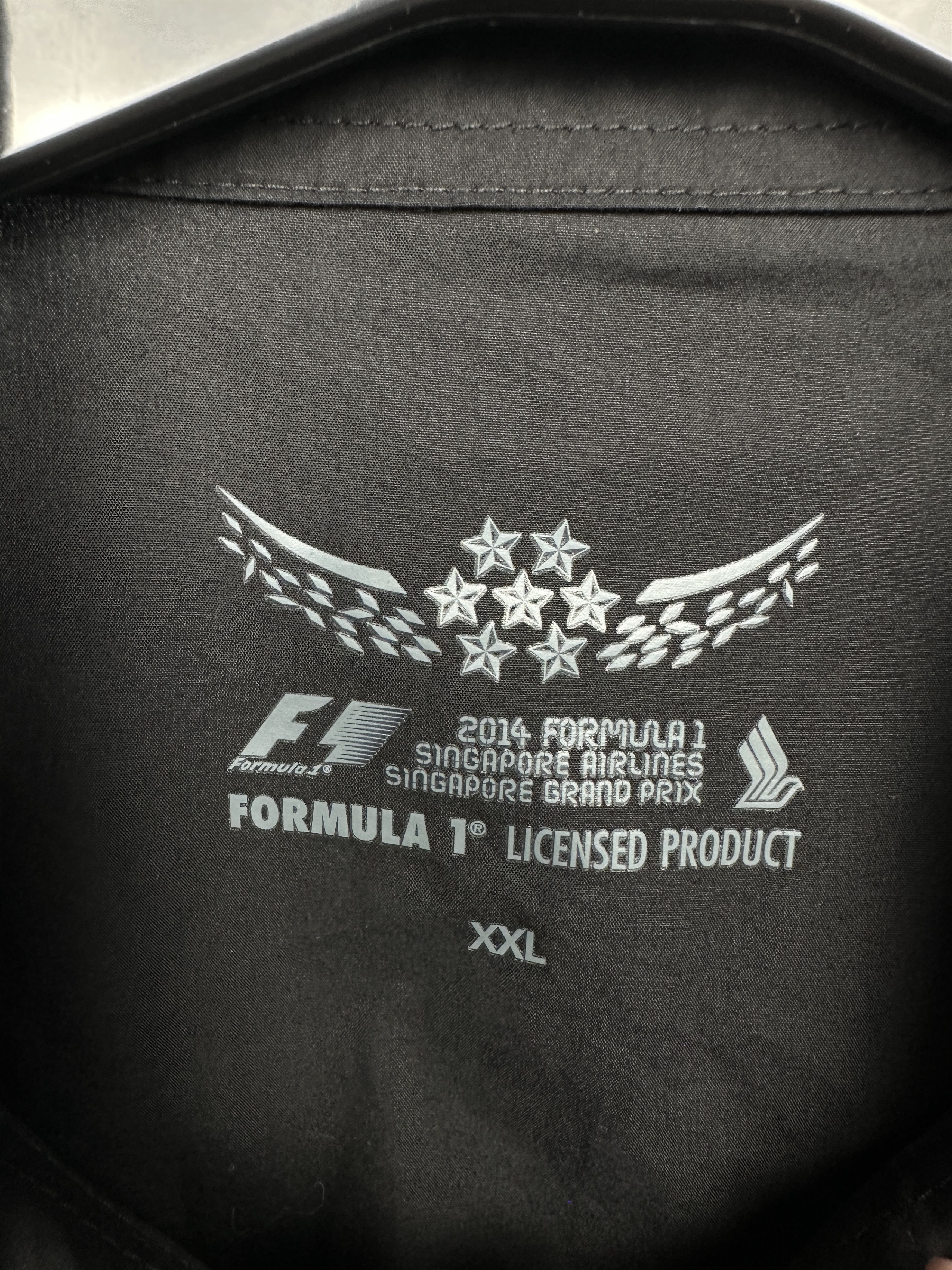 Formula 1 Formula 1 Singapore Grand Prix Mens Long Sleeve Shirt Size US XXL / EU 58 / 5 - 5 Thumbnail