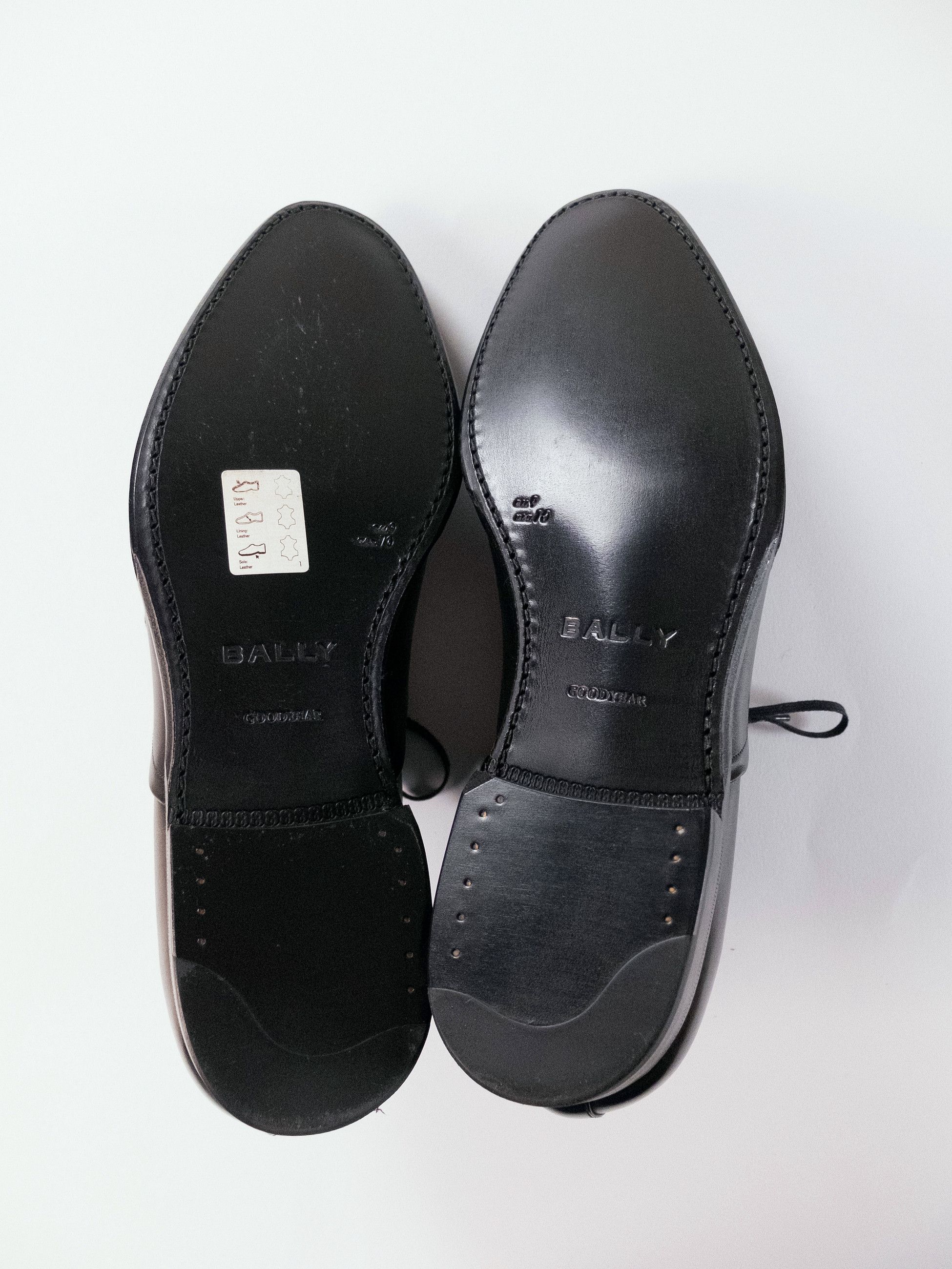 Bally BALLY Scribe black Goodyear welted leather Oxford shoes Size US 10 / EU 43 - 10 Thumbnail