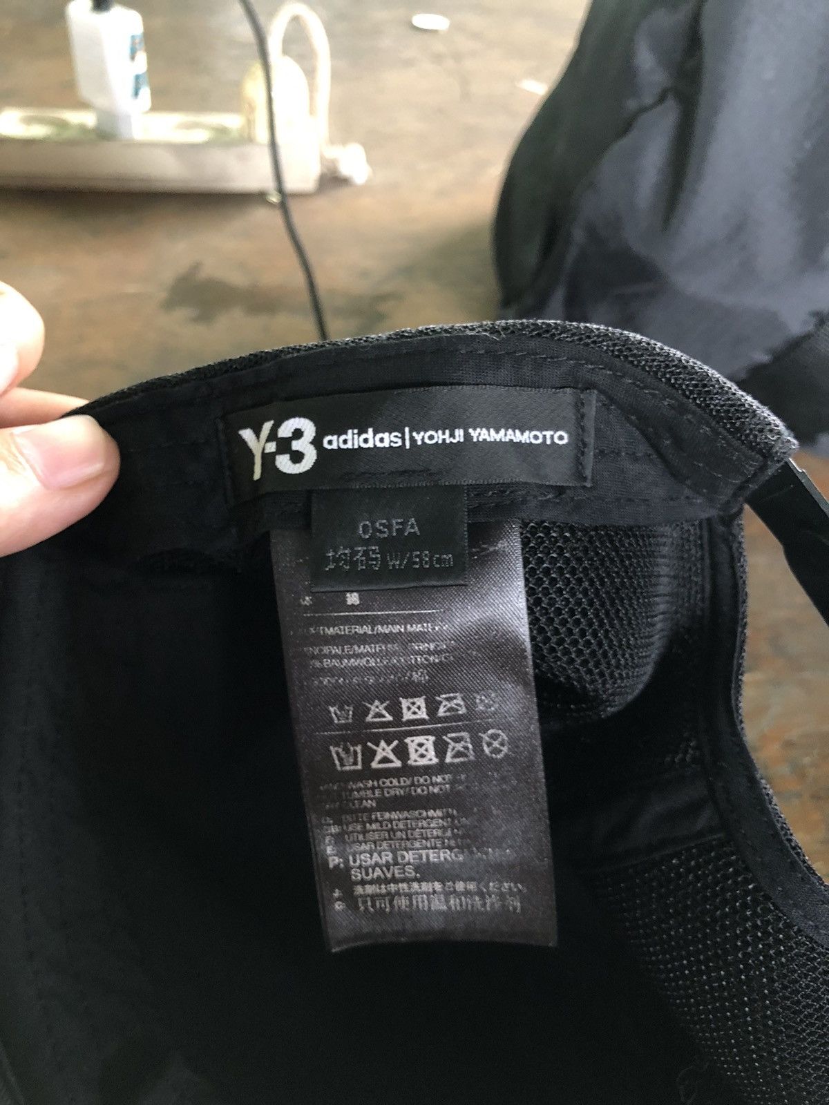 Adidas × Y-3 × Yohji Yamamoto Y-3 YOHJI YAMAMOTO X ADIDAS CAP Size ONE SIZE - 4 Thumbnail