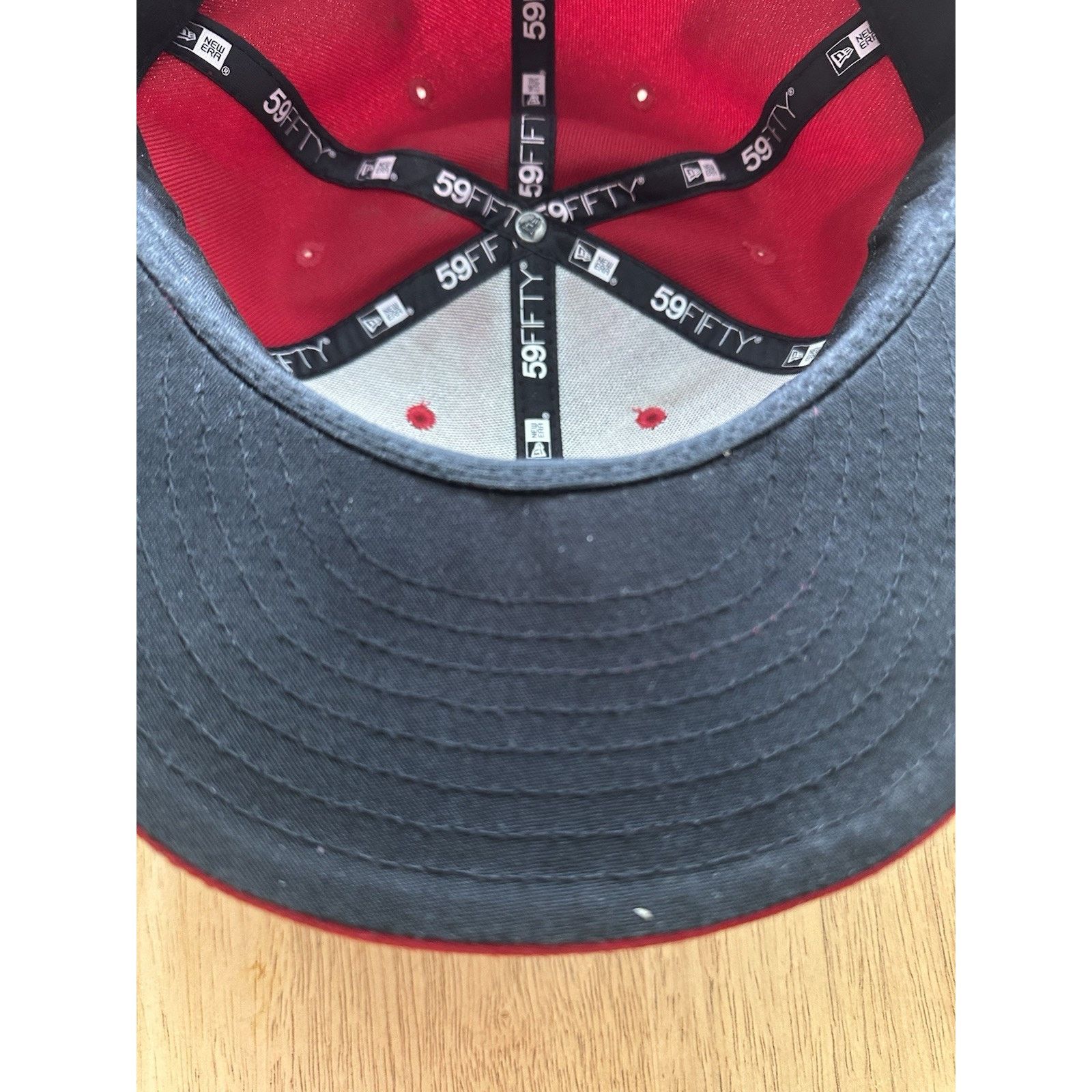 New Era St Louis Cardinals New Era 59Fifty On Field Red Fitted Cap Size ONE SIZE - 8 Thumbnail