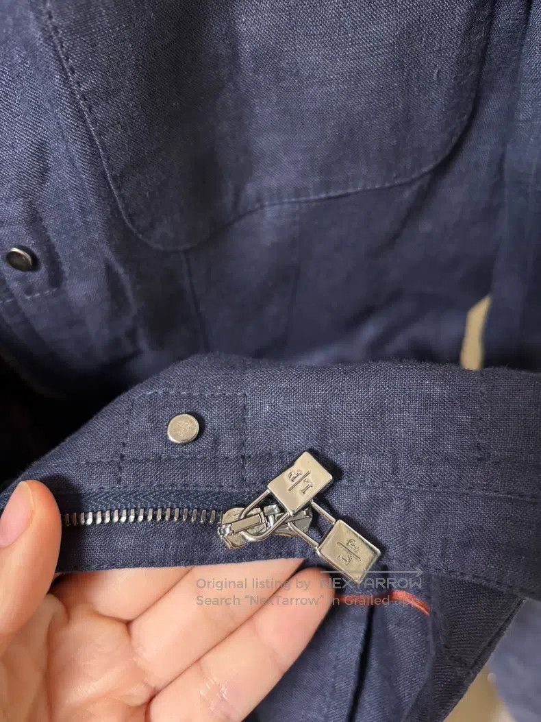 Loro Piana Loro Piana Linen Traveler's Jacket Size XS / US 0-2 / IT 36-38 - 7 Thumbnail