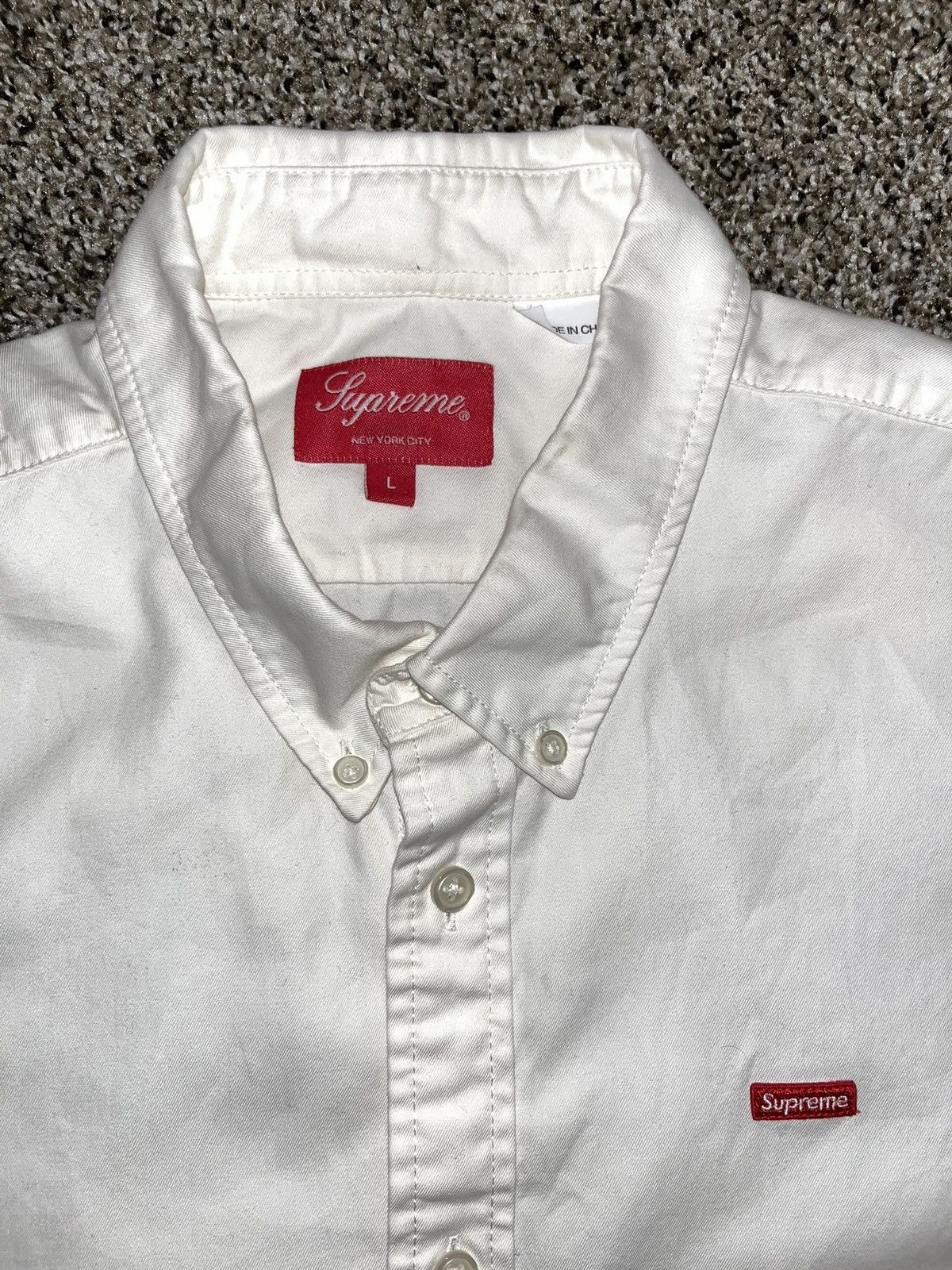 Supreme Supreme Small box Button up shirt Size US L / EU 52-54 / 3 - 2 Thumbnail