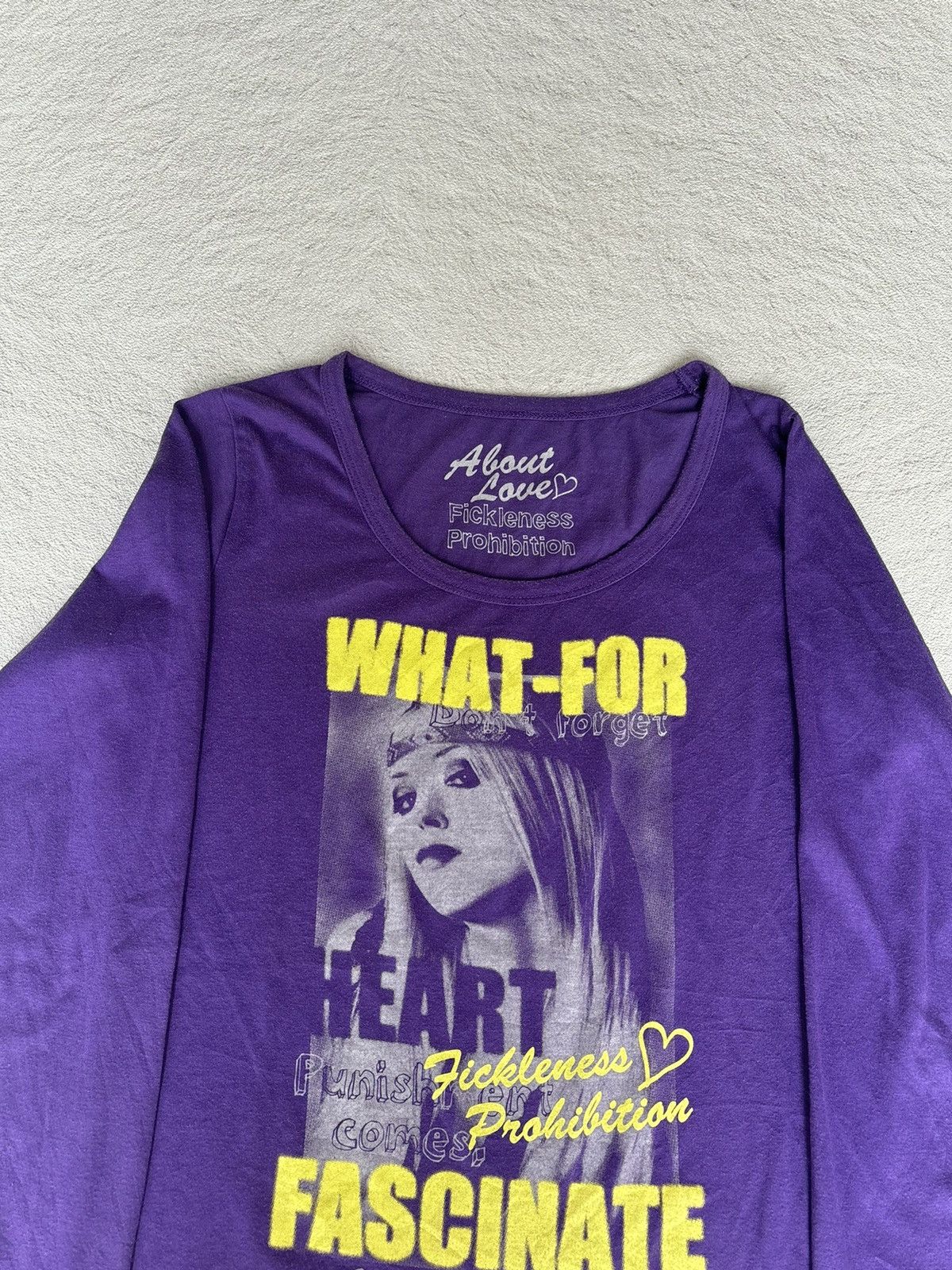 Hysteric Glamour Y2k about love hysteric style longsleeve Size L / US 10 / IT 46 - 2 Thumbnail