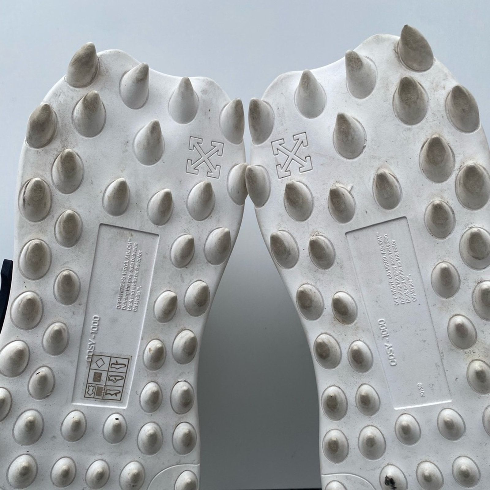 Off-White Off-White ODSY-1000 x Katsu White and Black Men’s Size 43 Size US 10 / EU 43 - 12 Thumbnail