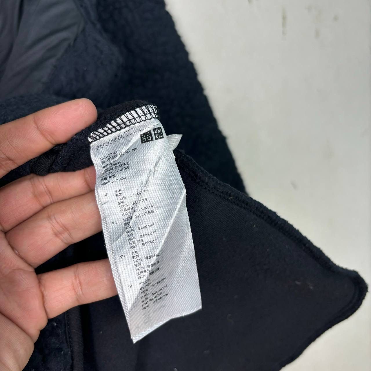 Undercover × Uniqlo Uniqlo Undercover UU Fleece Jacket Black Cardigan Size M Size US M / EU 48-50 / 2 - 5 Thumbnail