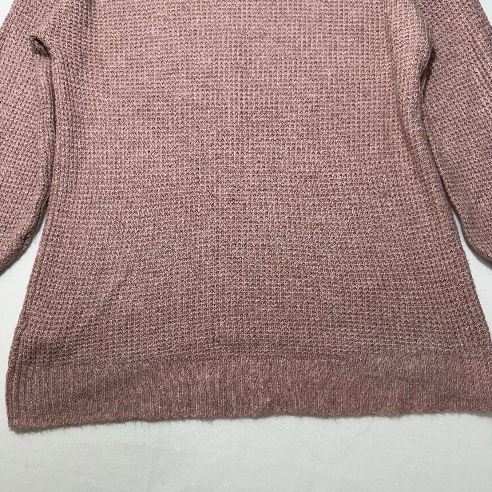 American Eagle Outfitters American Eagle WXS Oversized V-Neck Sweater Pink Cozy Soft Size XS / US 0-2 / IT 36-38 - 14 Thumbnail