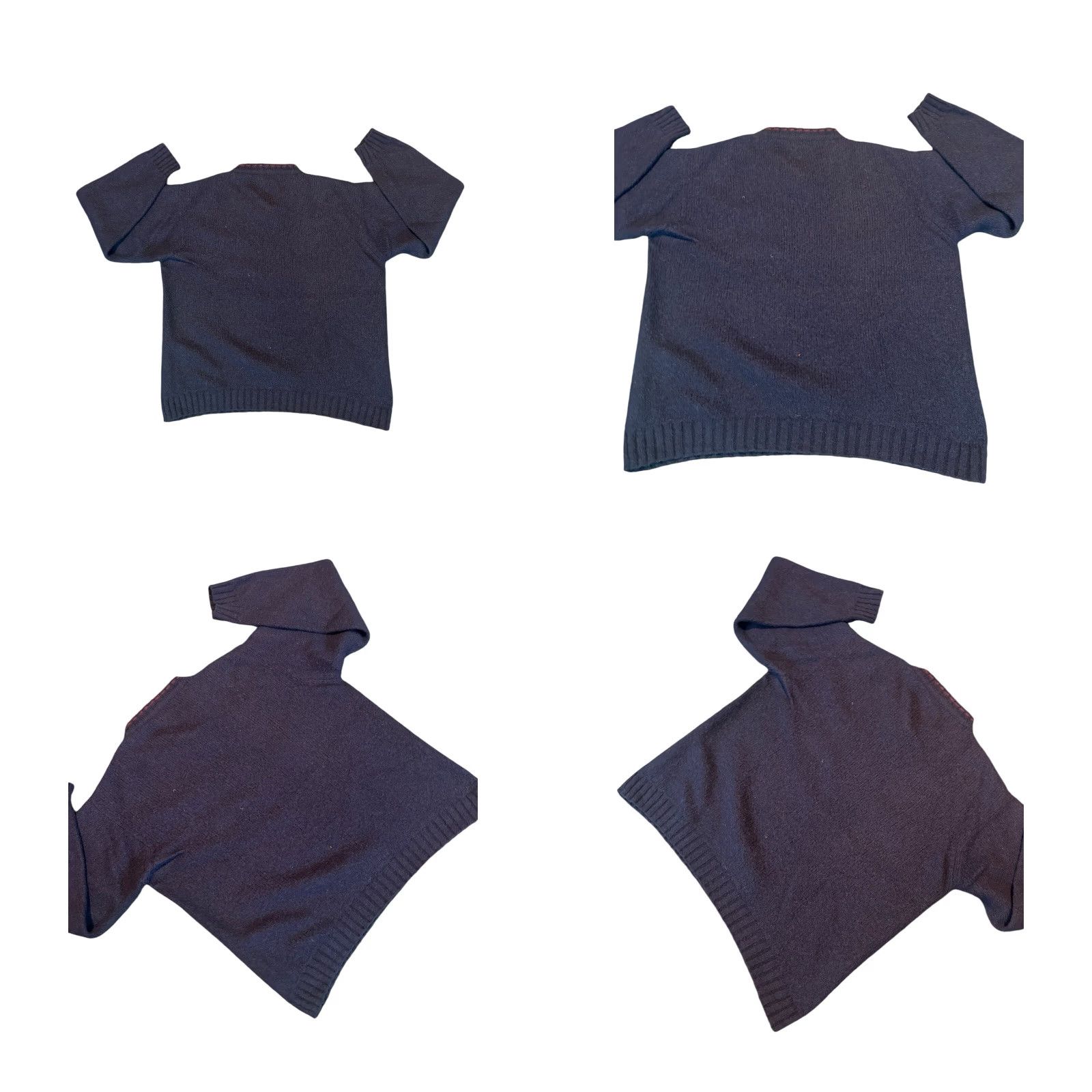Polo Ralph Lauren VINTAGE Polo Ralph Lauren V-Neck Sweater L NAVY BLUE Alpaca Cotton Wool Men Regular Knit Golf Casual Shirt Size US L / EU 52-54 / 3 - 8 Thumbnail