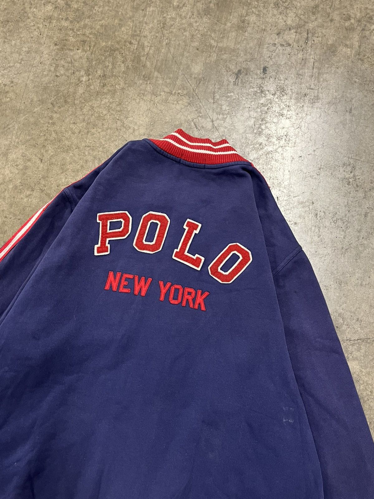 Polo Ralph Lauren × Vintage Polo Ralph Lauren rare vintage varsity jacket hype 90s Size US XL / EU 56 / 4 - 9 Thumbnail