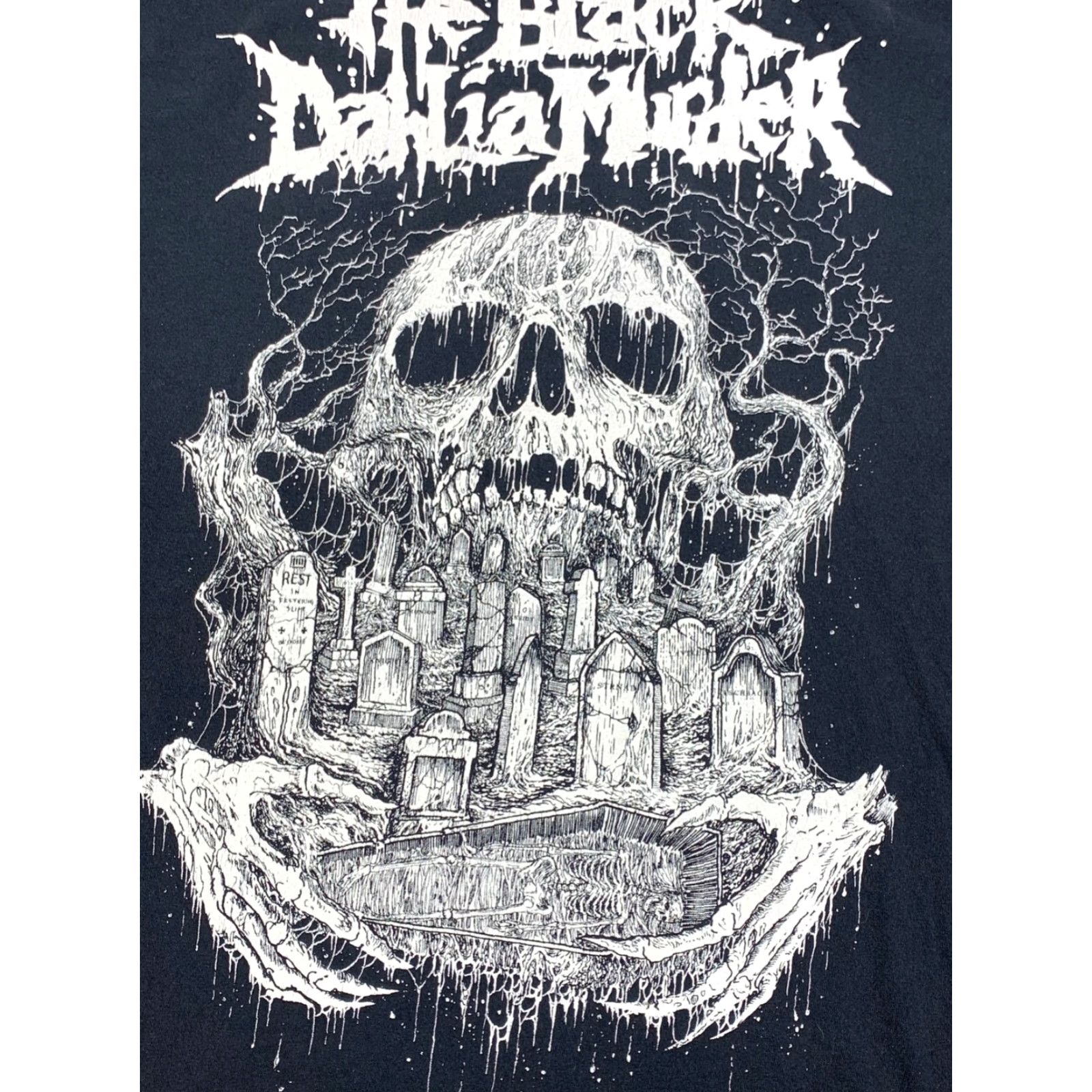 Gildan VINTAGE The Black Dahlia Murder into the Everblack Shirt Mens M TBDM Metal 11544 Size US M / EU 48-50 / 2 - 3 Thumbnail